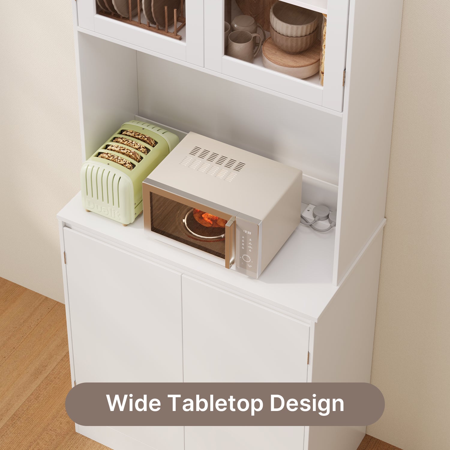 bealife-ap122-k-chen-hochschrank-wei-led-69-5x28x180-cm image 6