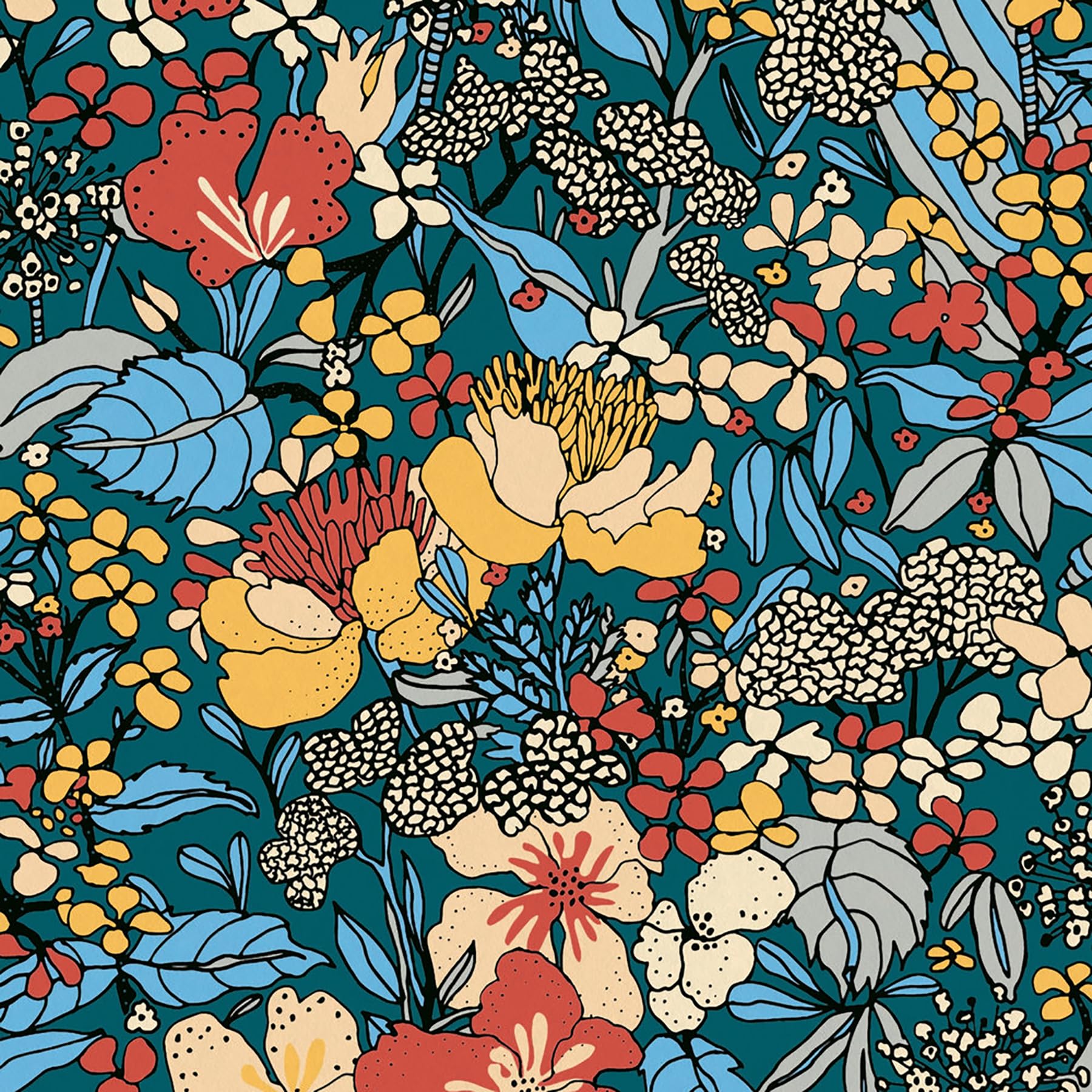 architects-paper-floral-impression-blumentapete-bunt-10-05m image 1