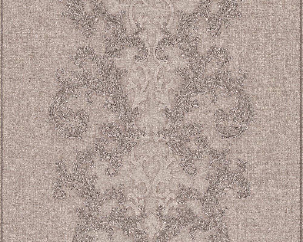 a-s-cr-ation-versace-962321-vlies-tapete-barock-braun-grau image 1