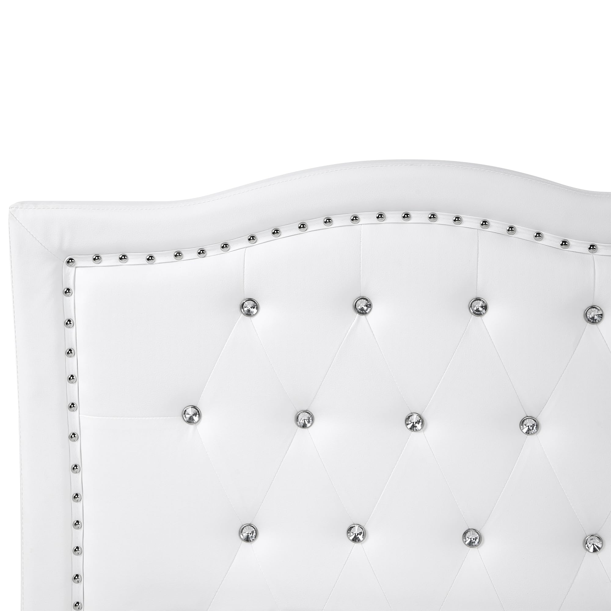 beliani-betten-metz-bett-160x200-wei-kunstleder image 8