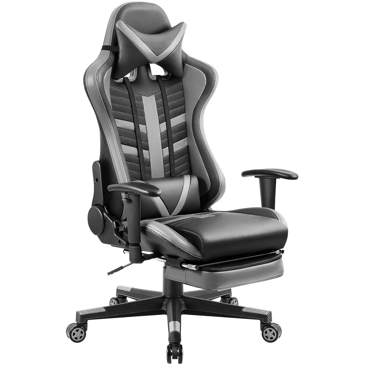 homall-gaming-chair-gaming-stuhl-grau-mit-fu-st-tze image 8