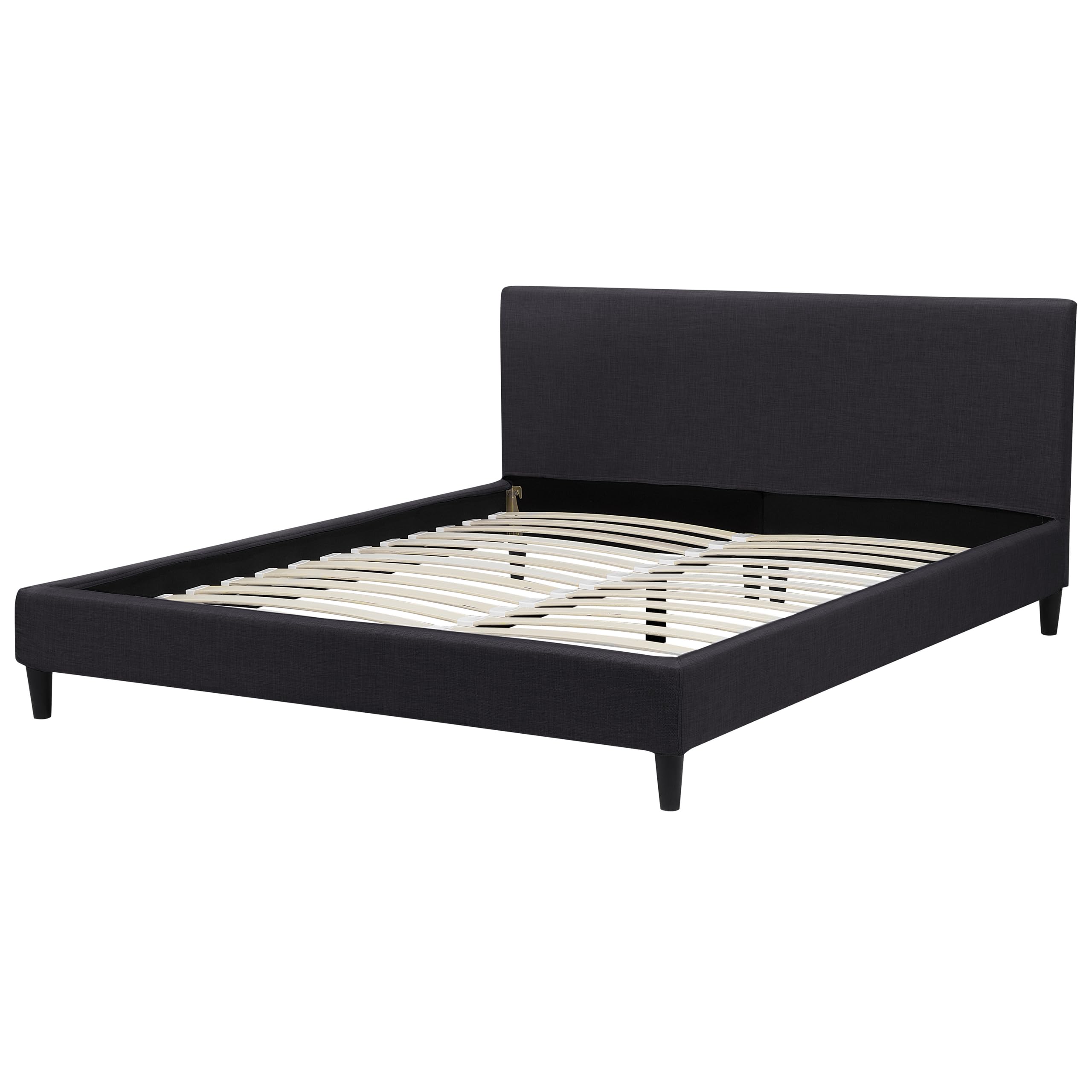 beliani-fitou-polsterbett-160x200-schwarz-abnehmbarer-bezug image 4