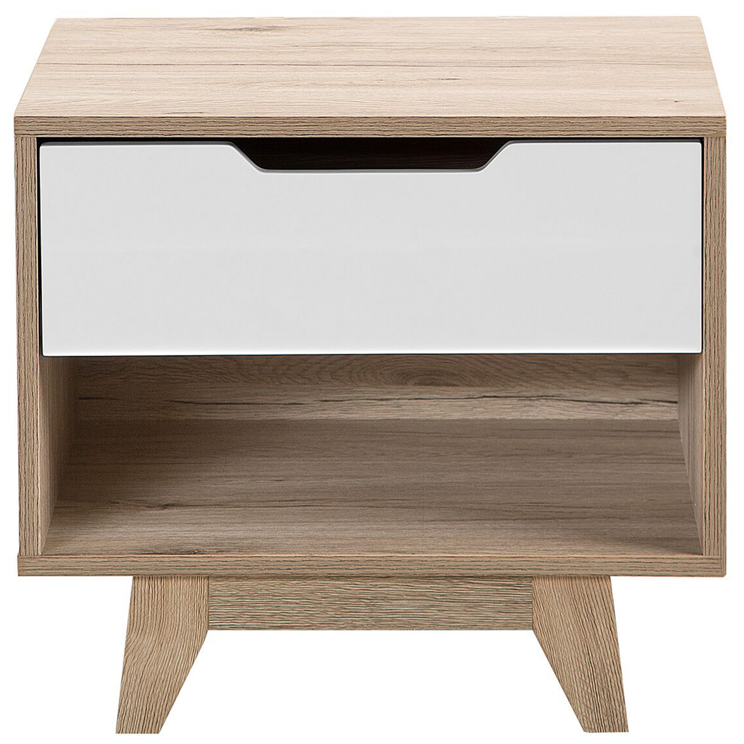 beliani-spencer-nachttisch-wei-holz-mit-schublade-mdf image 5