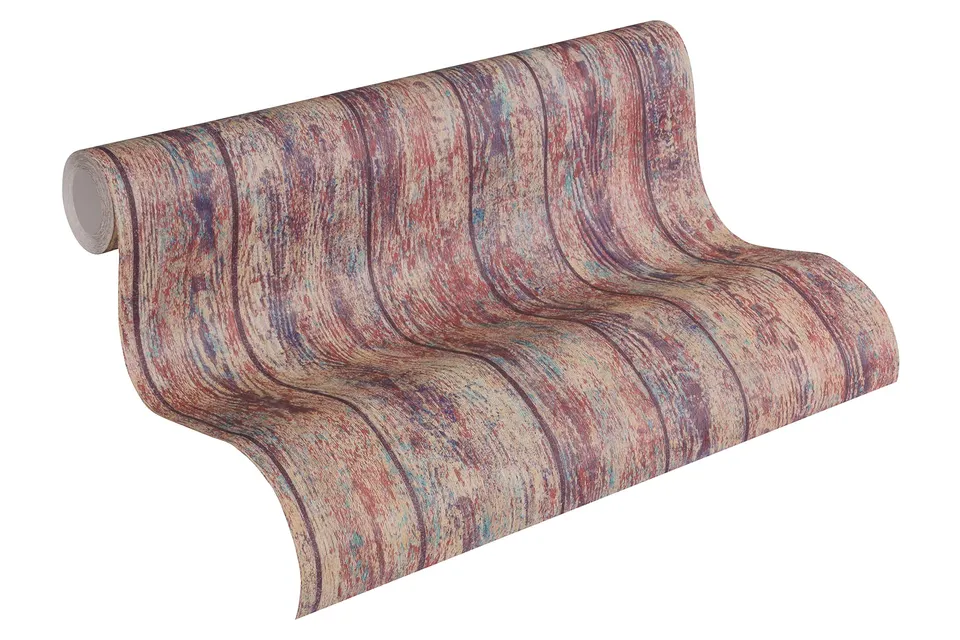 a-s-cr-ation-boho-love-364601-vliestapete-vintage-holz-beige image 1