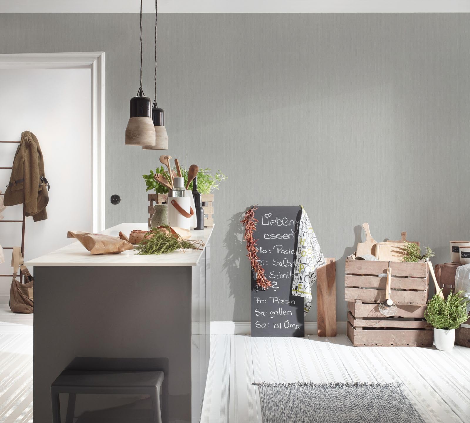 a-s-cr-ation-styleguide-vliestapete-uni-grau-937901-strukturtapete image 3