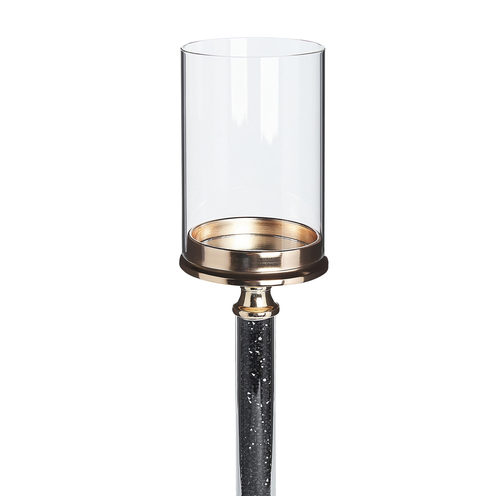 beliani-abbeville-kerzenst-nder-gold-schwarz-48-cm image 4