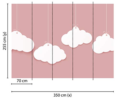 a-s-cr-ation-designwalls-118644-fototapete-rosa-wei-350x255-cm image 8
