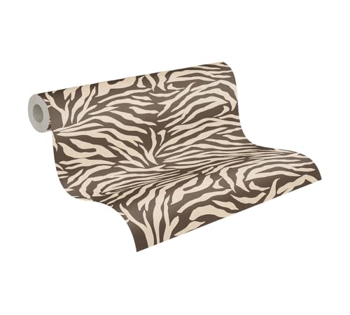 a-s-cr-ation-livingwalls-782172-vliestapete-zebra-braun-creme image 7