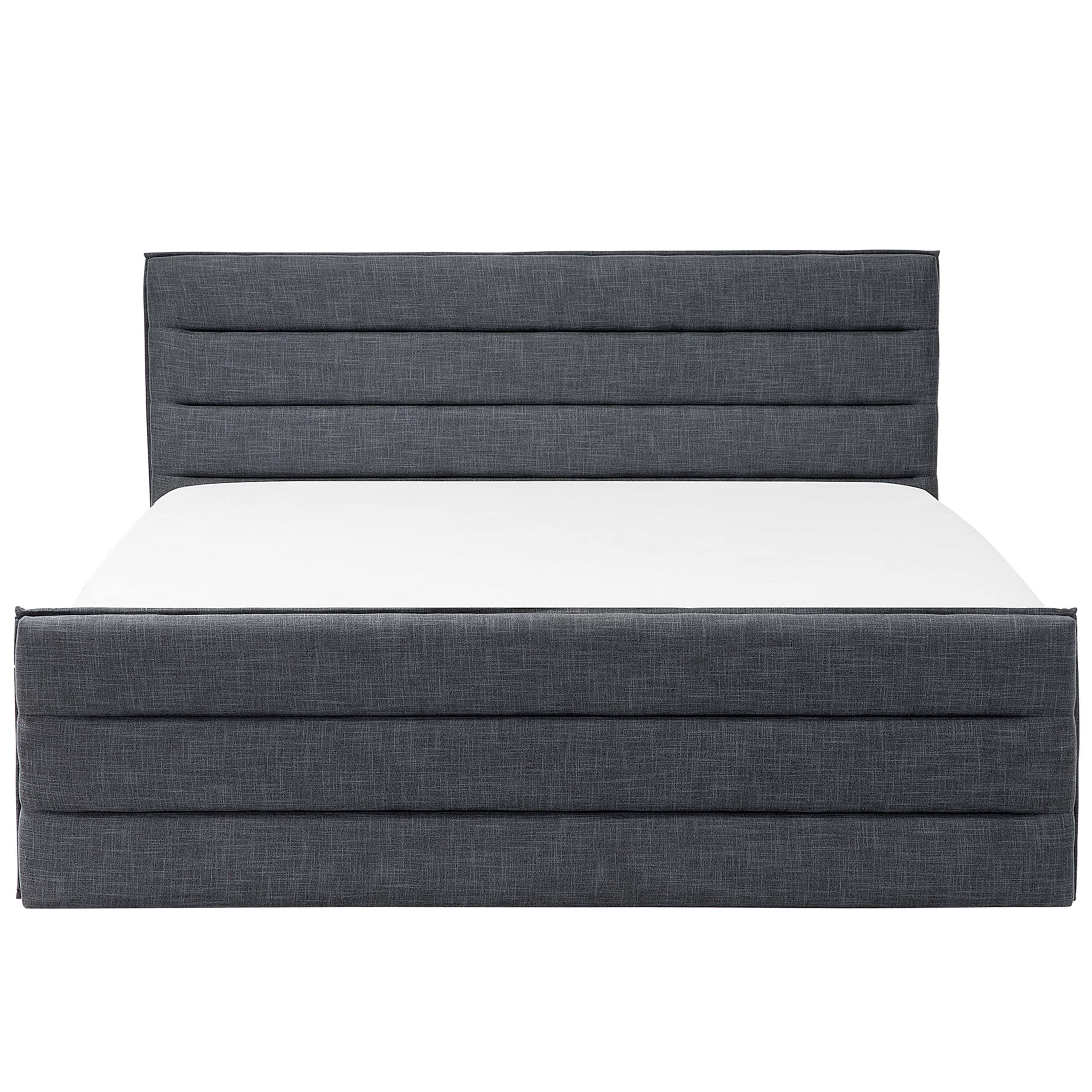 beliani-doppelbett-180x200-dunkelgrau-stoff-mit-kopfteil image 4