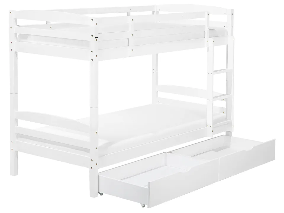 beliani-betten-regat-hochbett-90x200-wei-kiefer image 1