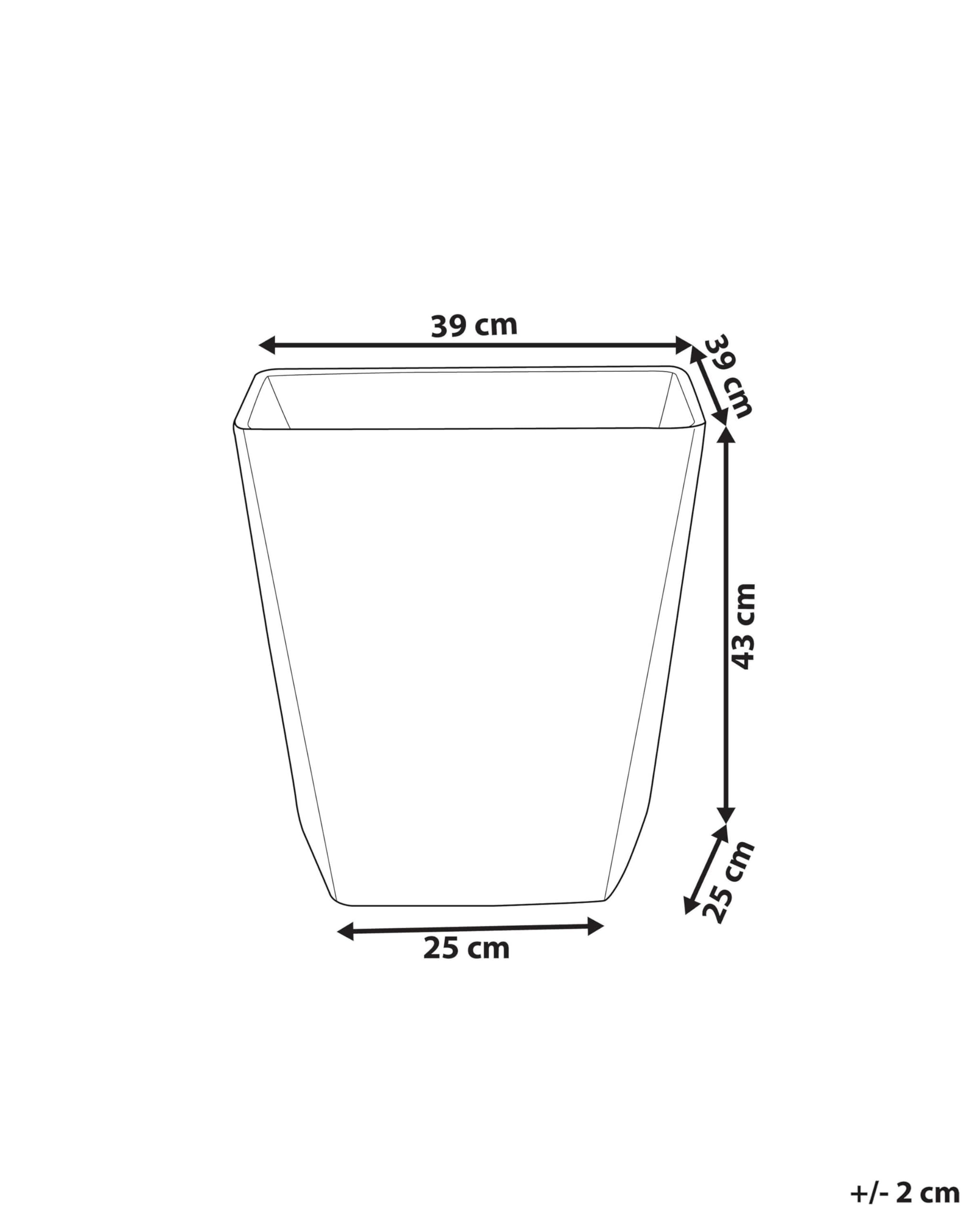 beliani-delos-blumentopf-grau-39x39x43-cm-eckig image 3