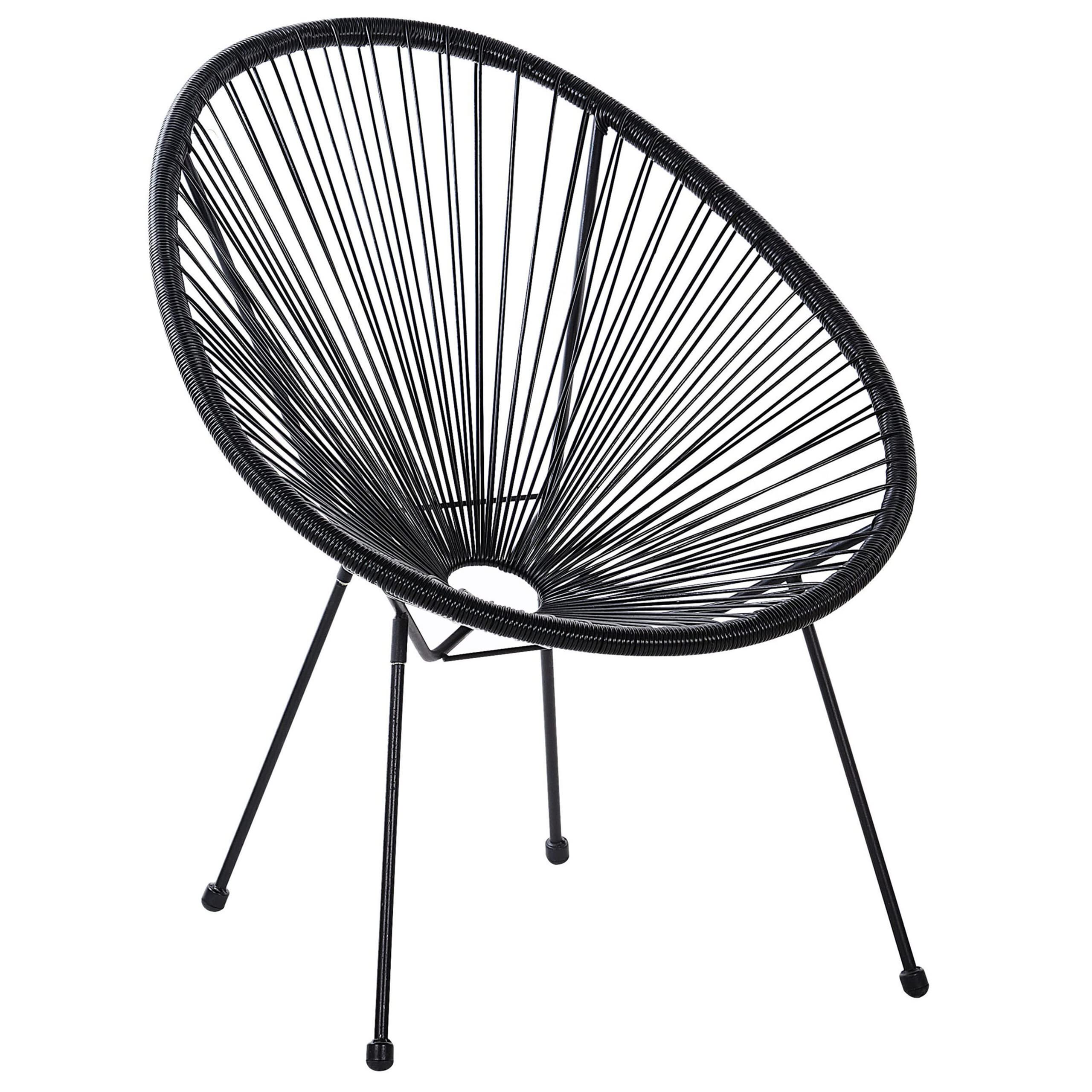 beliani-acapulco-balkonset-2-st-hle-tisch-rattan-schwarz image 6