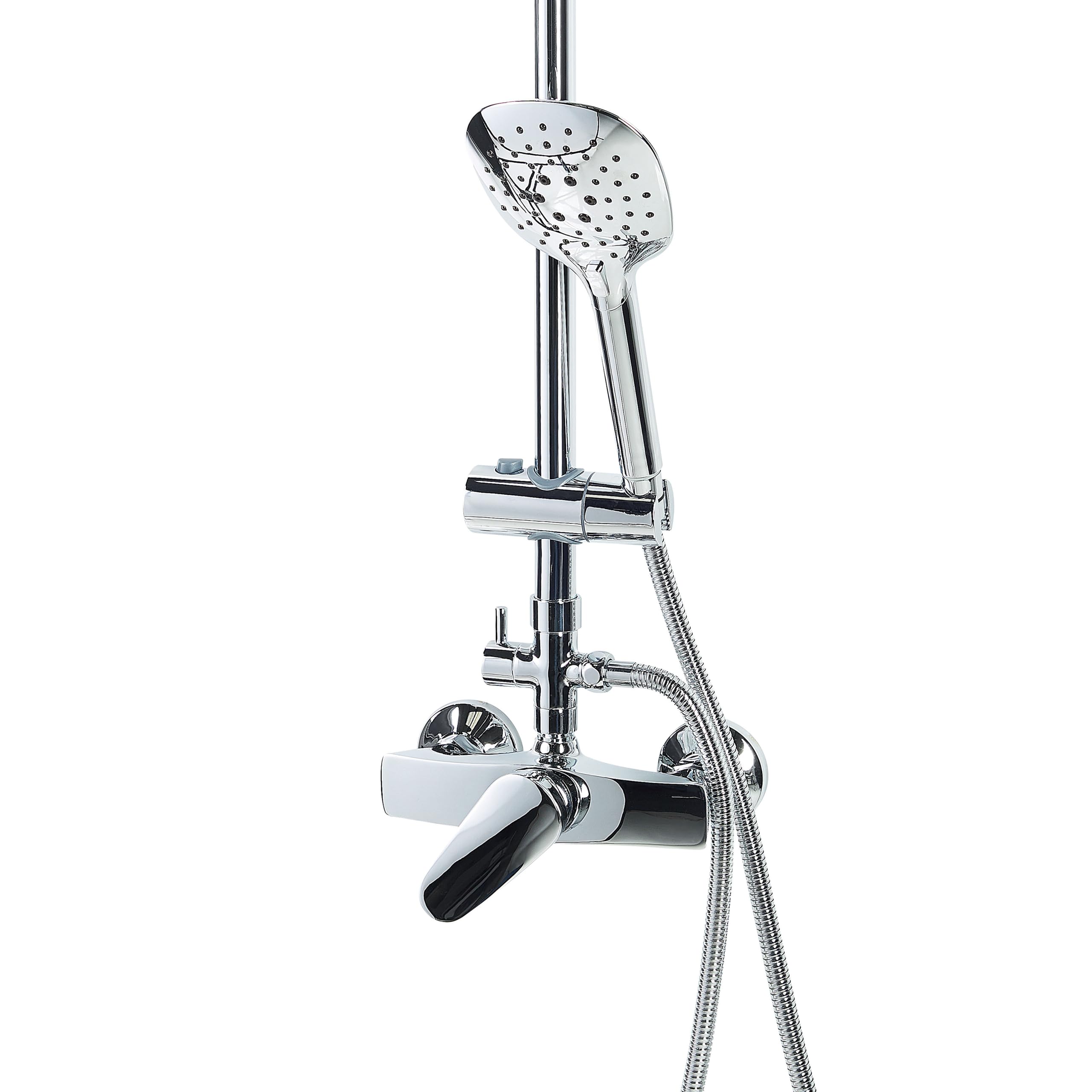 beliani-howick-duschsystem-silber-115-cm-mit-kopfbrause image 8
