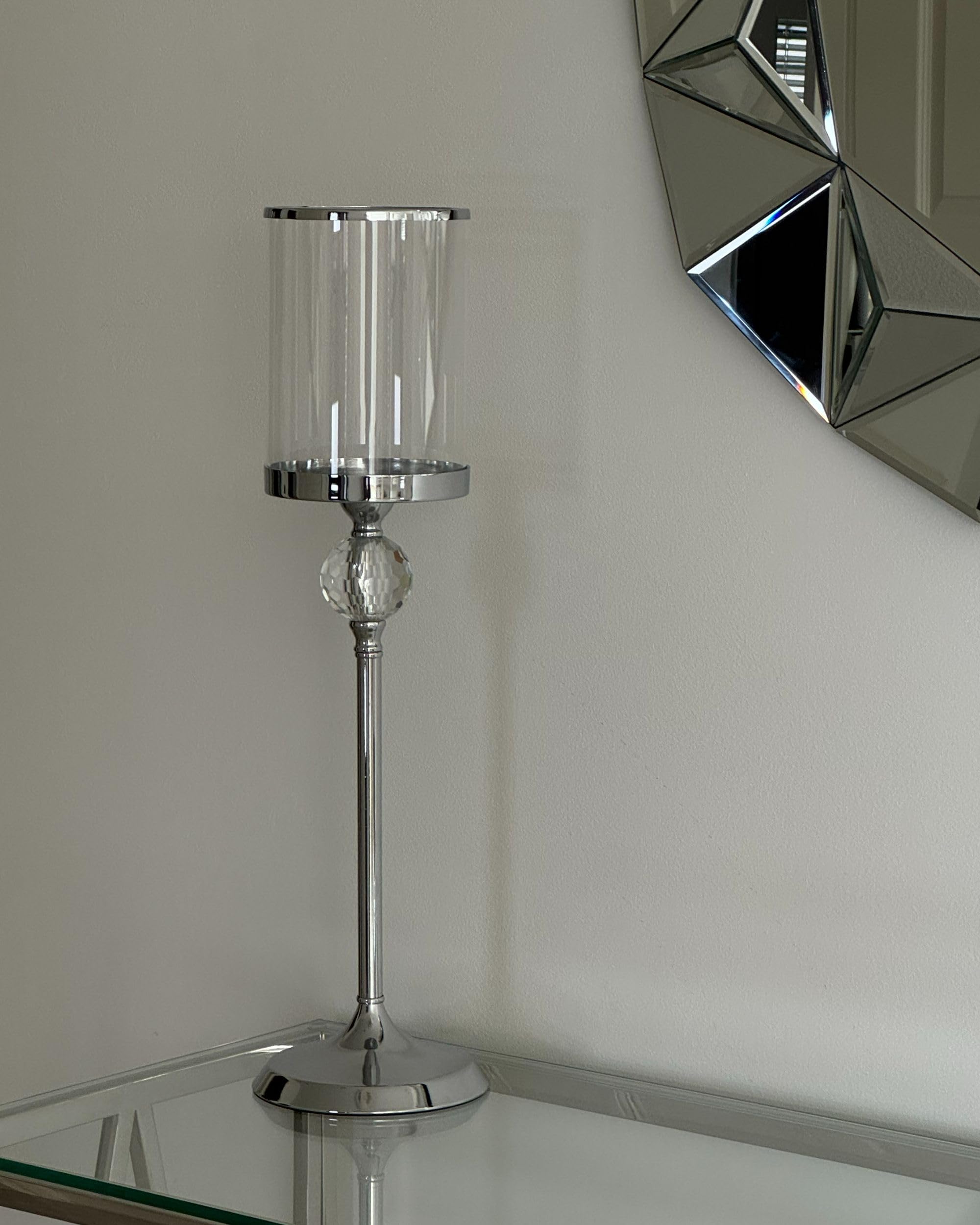 beliani-cotui-kerzenst-nder-silber-58-cm-glas-metall image 6