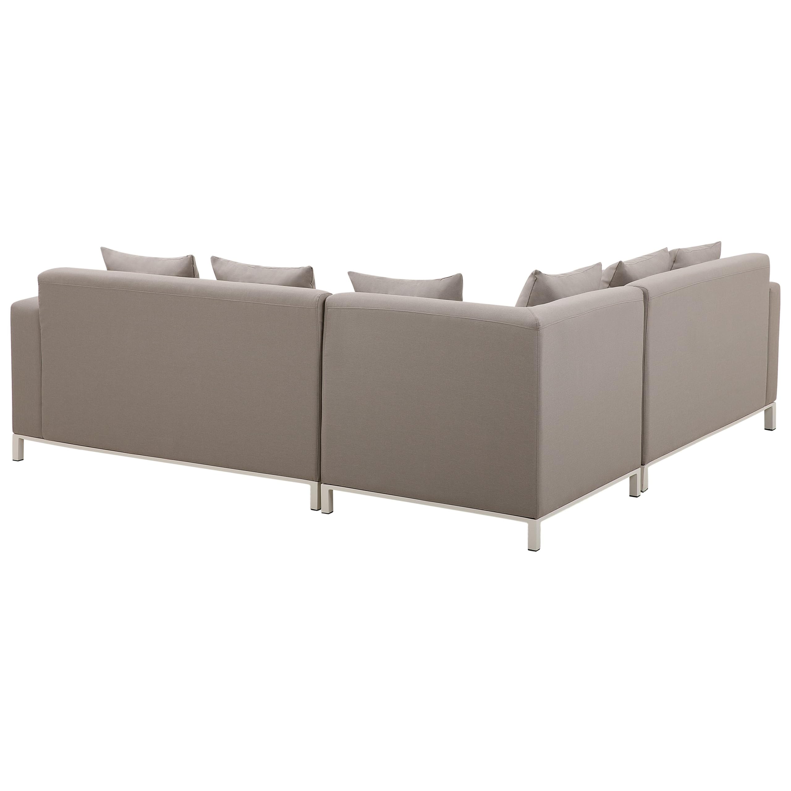 beliani-belize-lounge-set-ecksofa-beige-links-5-sitzer-tisch image 6