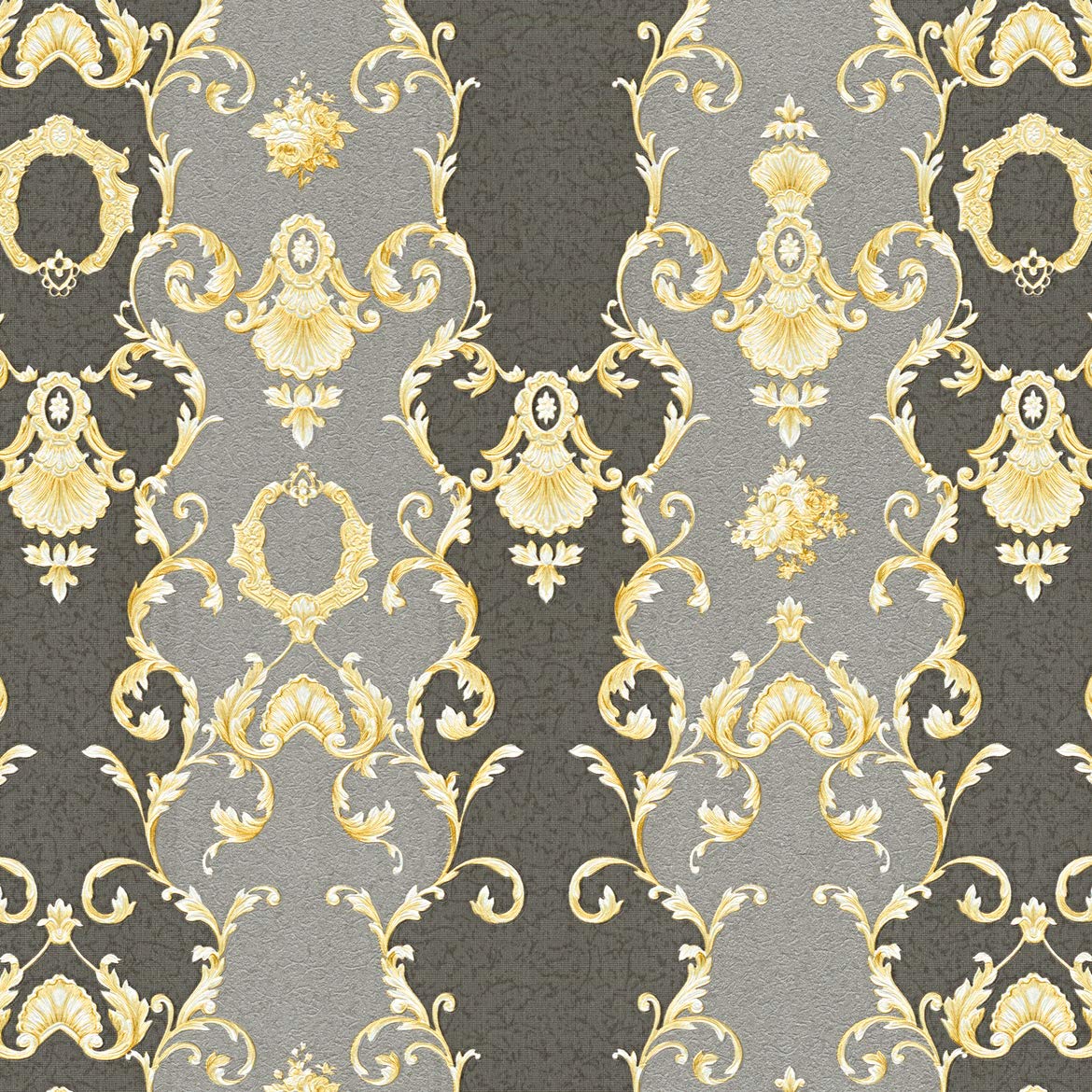 a-s-cr-ation-chateau-5-ornament-vliestapete-grau-343926 image 3