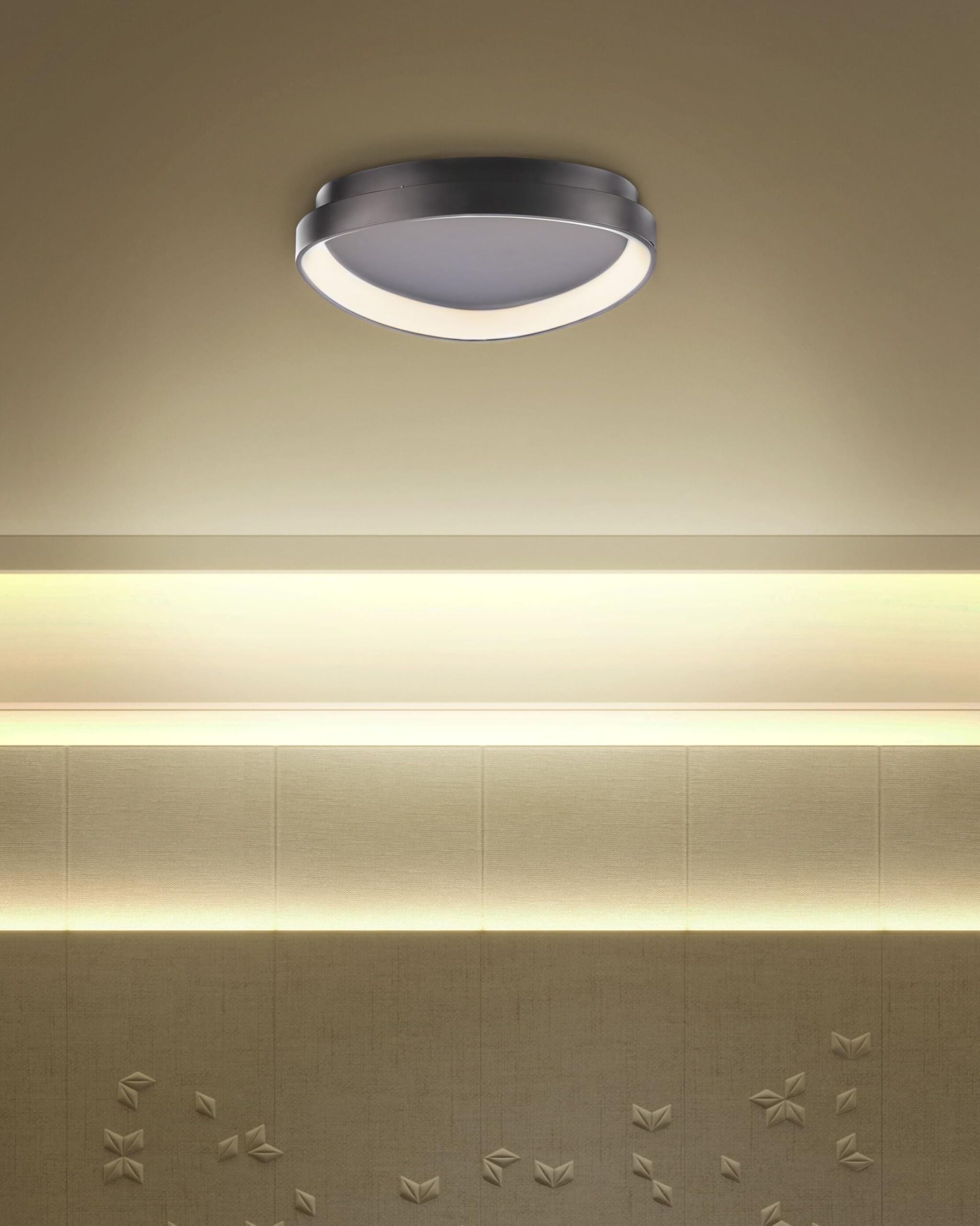 beliani-nanding-led-deckenleuchte-schwarz-dreieckig-warmwei image 3
