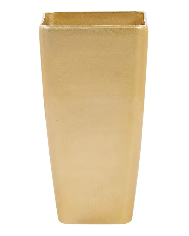 beliani-modi-blumentopf-gold-30x30x57-cm-35-l image 1