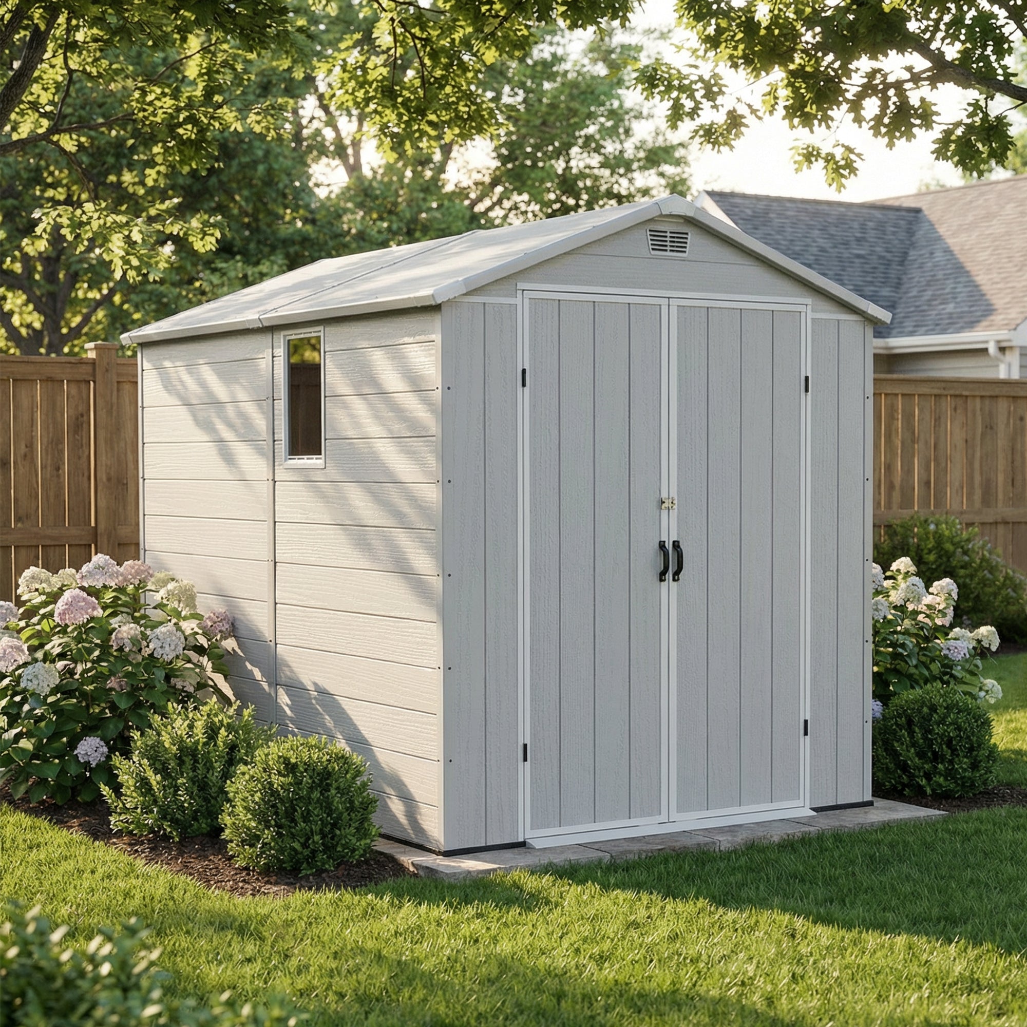homall-metal-shed-ger-tehaus-kunststoff-6x10ft-hellgrau image 4