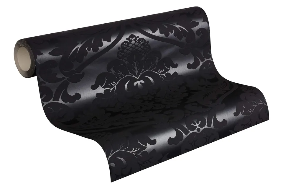 a-s-cr-ation-black-white-552631-papiertapete-schwarz-grau-barock image 1