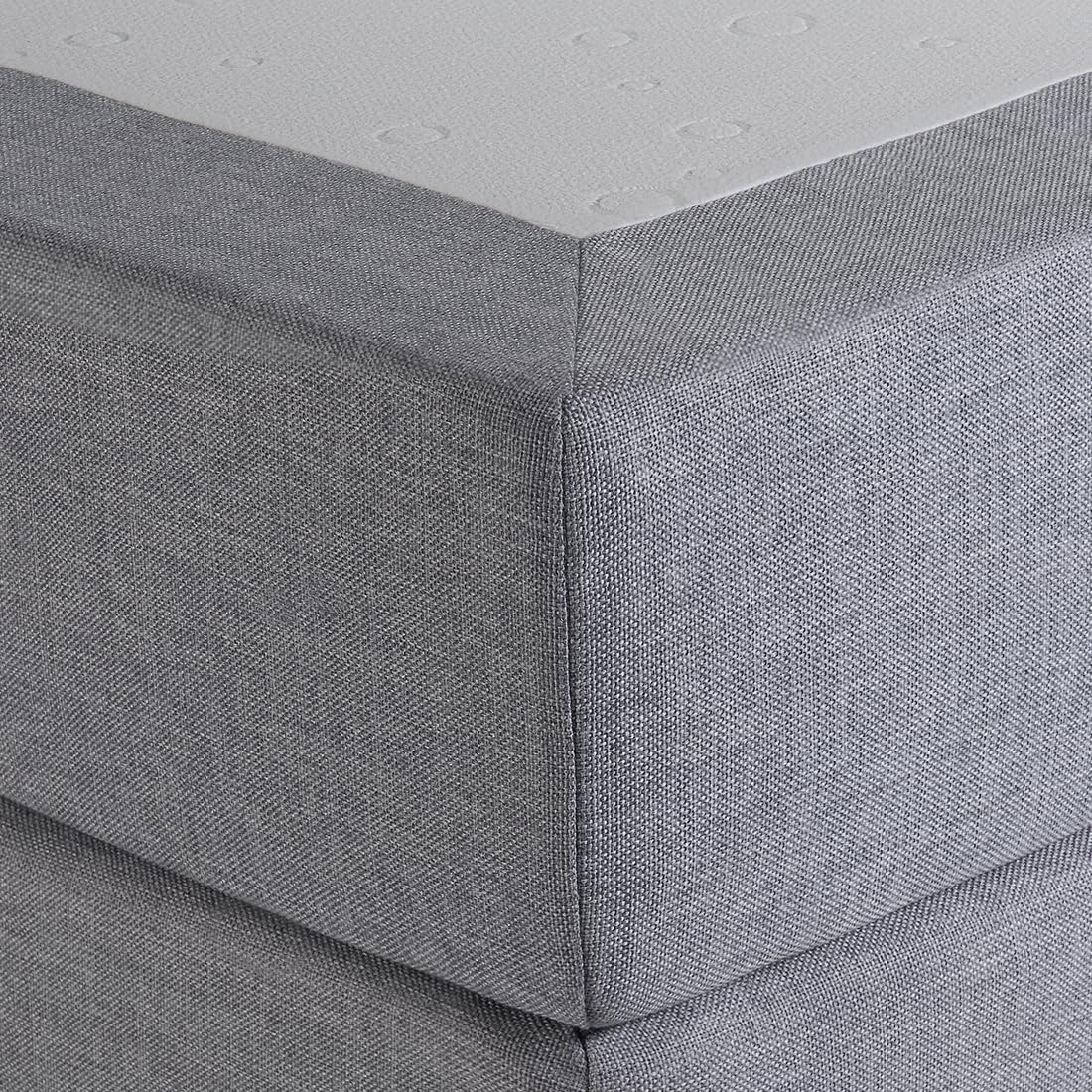 beliani-president-boxspringbett-hellgrau-180x200-cm image 6