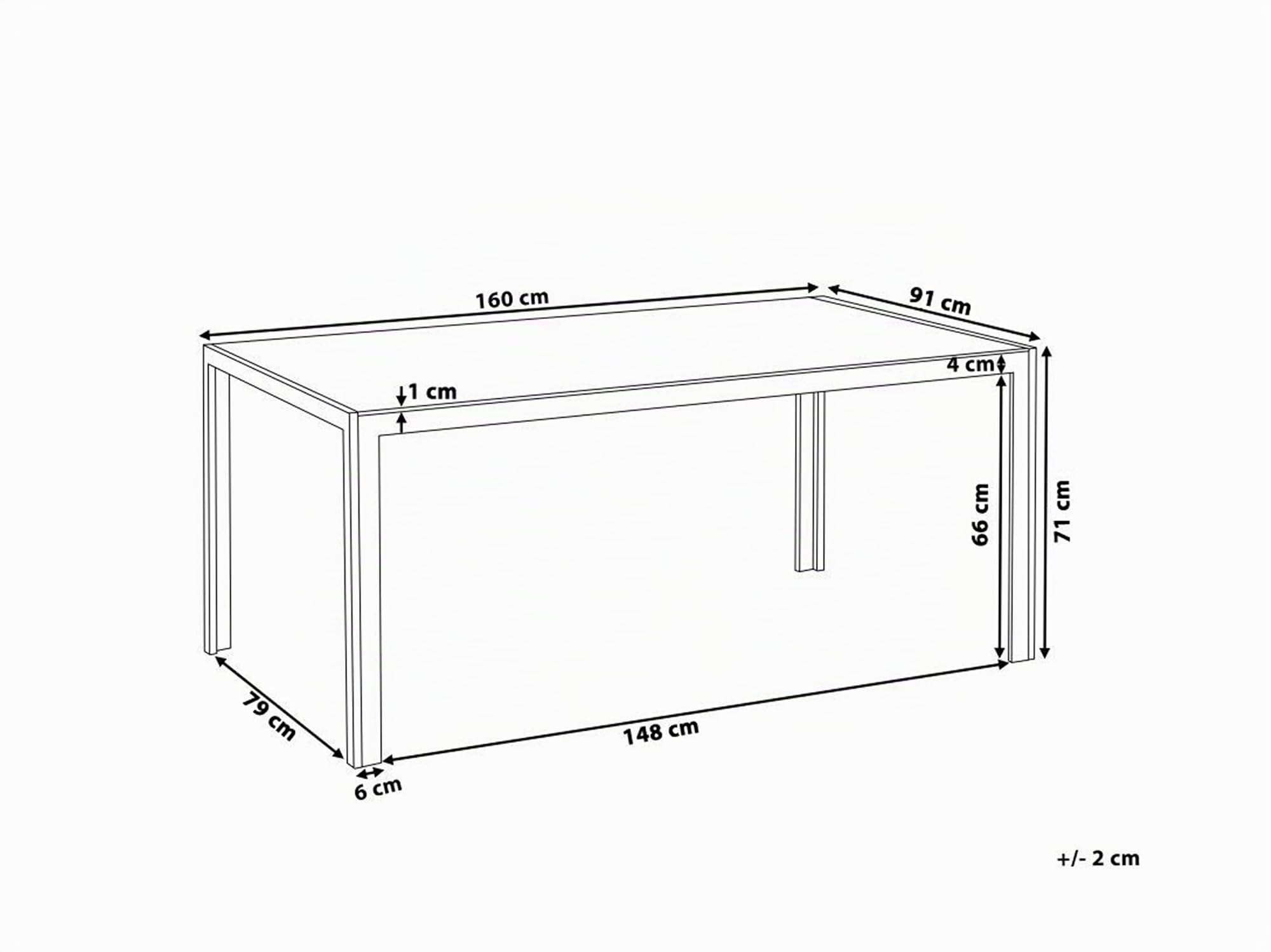 beliani-catania-gartentisch-160x90-grau-glas-6-personen image 3