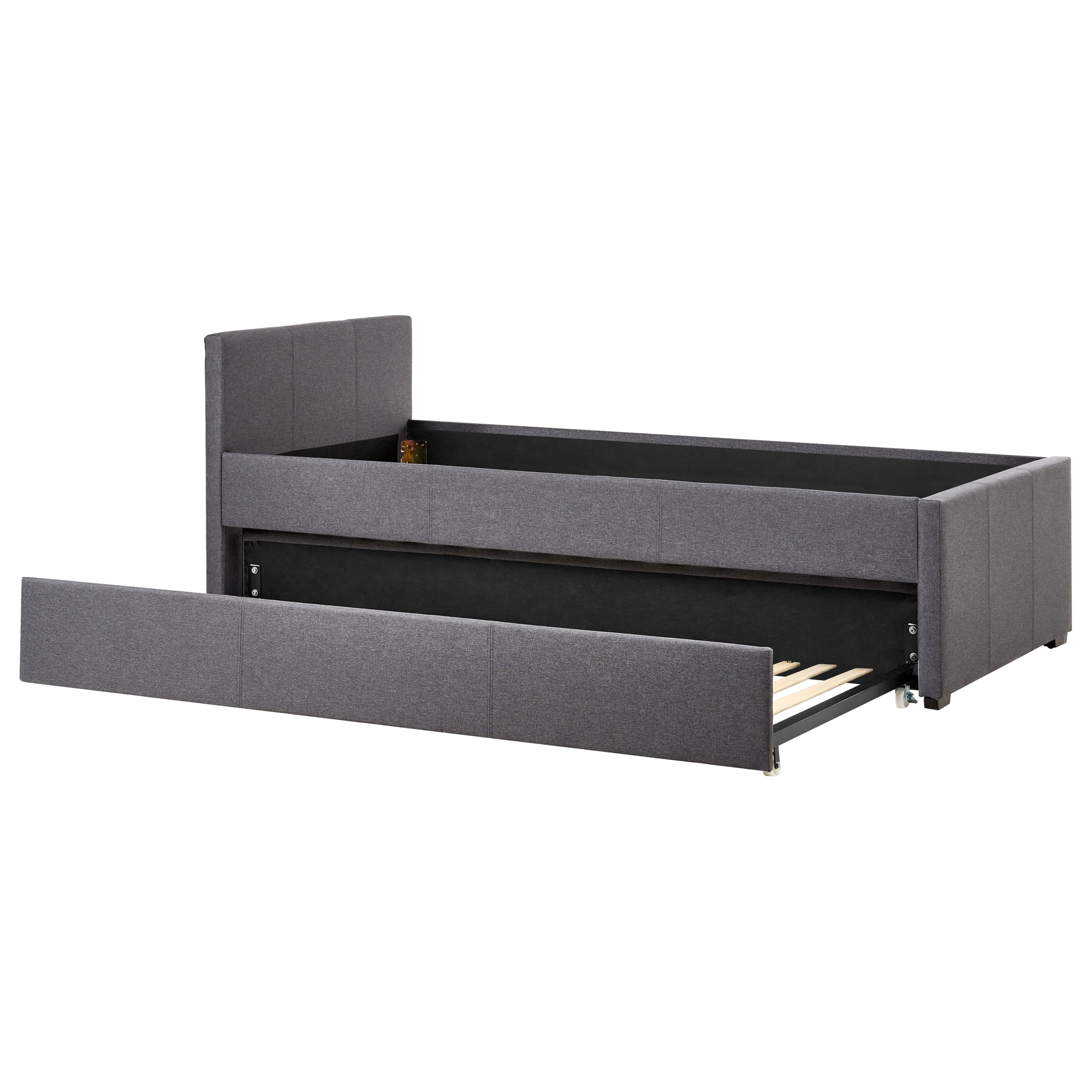 beliani-marmande-tagesbett-ausziehbar-grau-90x200-cm-leinenoptik image 5
