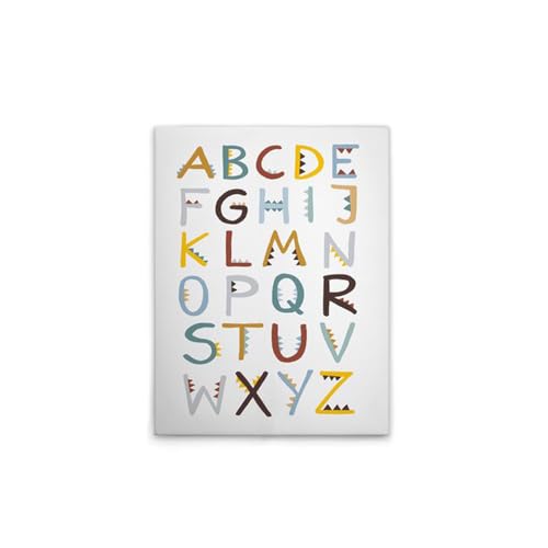 a-s-cr-ation-leinwandbilder-buchstaben-alphabet-bunt-blau-30x40-cm image 2