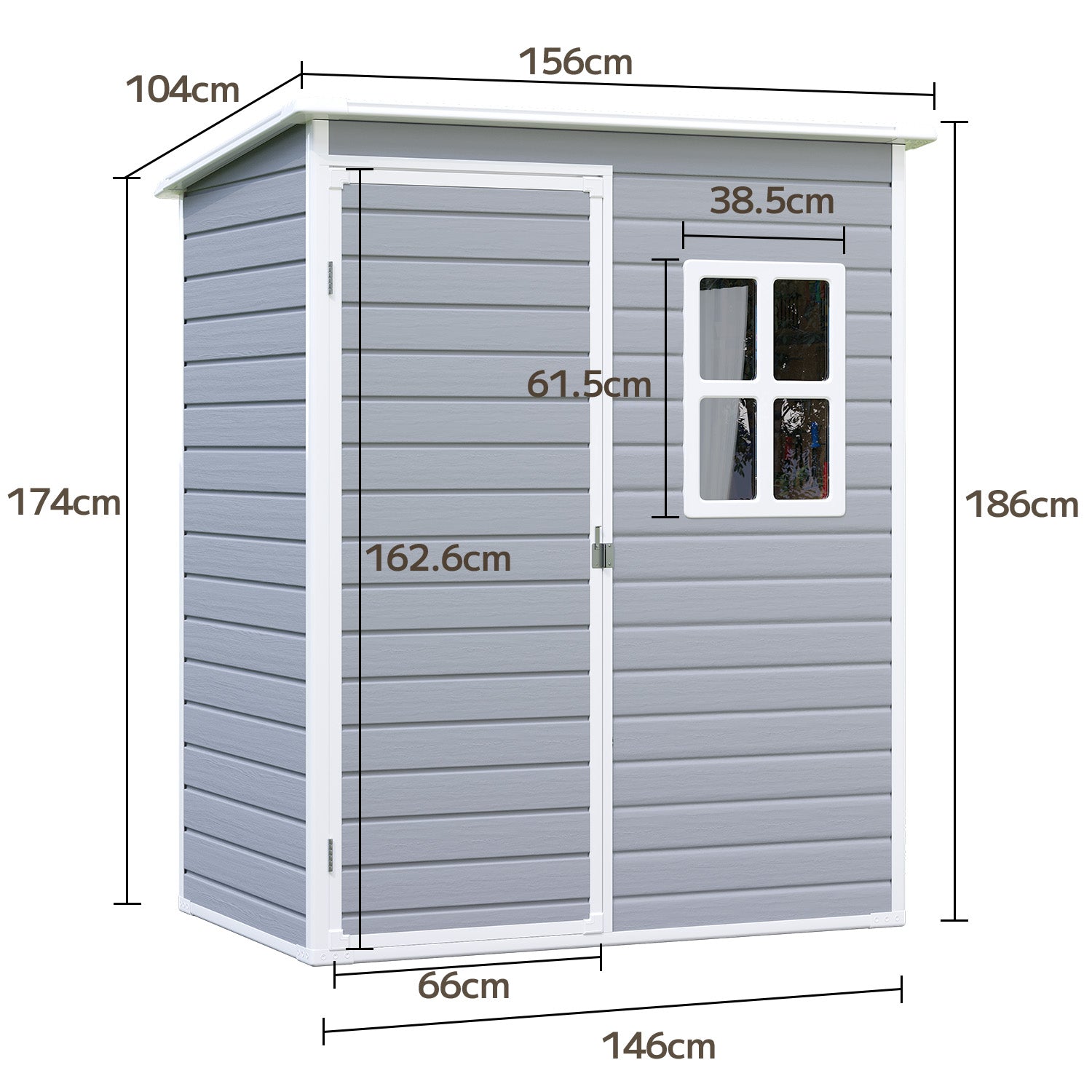 bealife-cc72-ger-teschuppen-metall-146cm-grau-mit-boden-fenster image 4