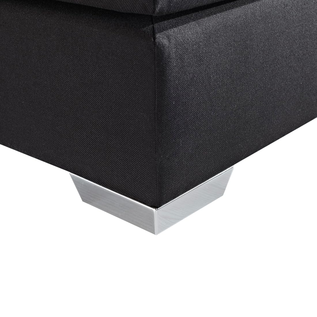 beliani-president-boxspringbett-180x200-schwarz-leinenoptik-mit-stauraum image 8