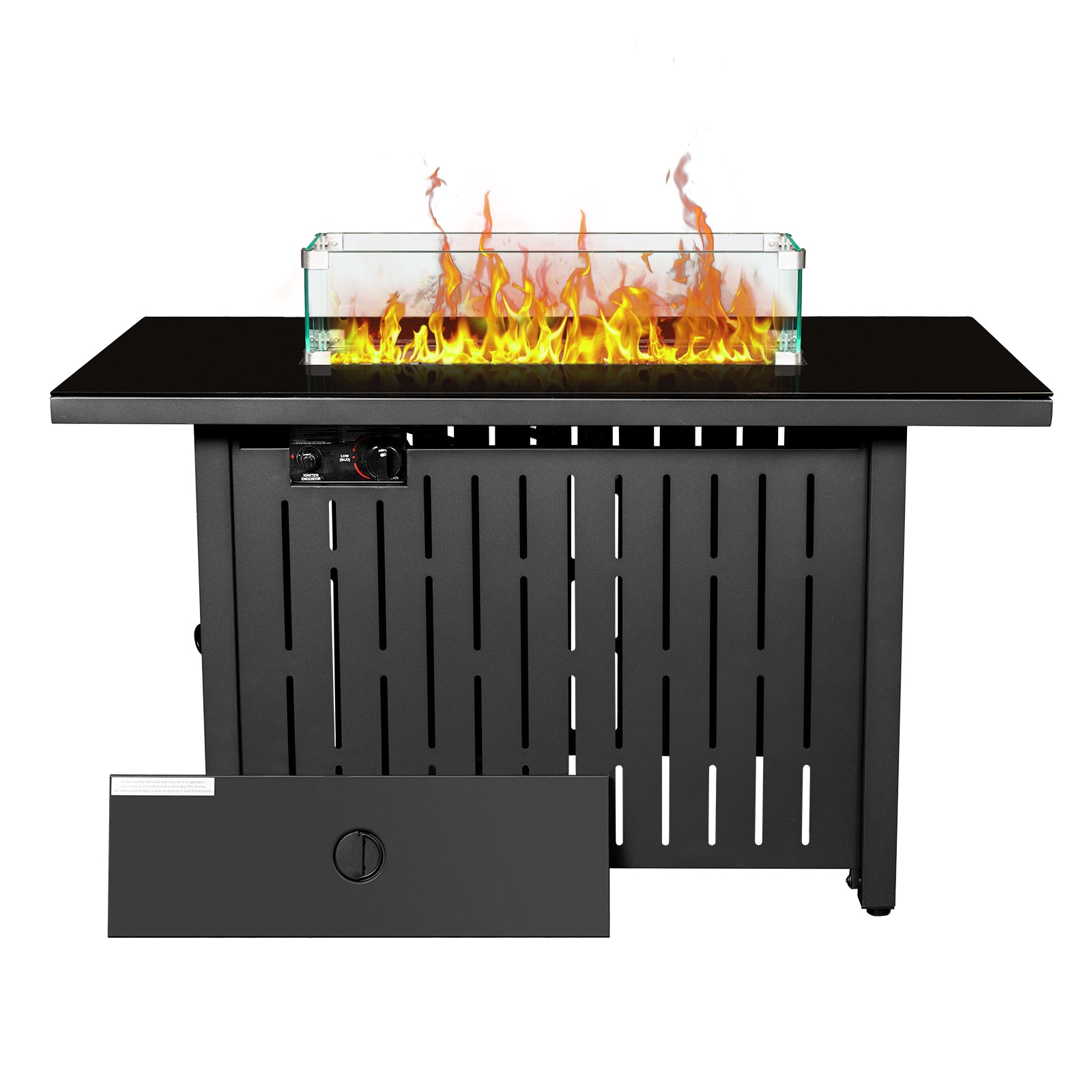 homall-feuertisch-gas-43-zoll-50000-btu-mit-glas-und-abdeckung image 1