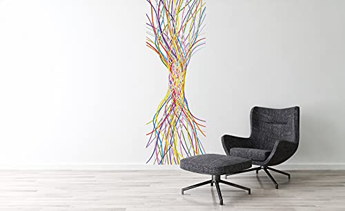 a-s-cr-ation-fototapete-cable-tangle-bunt-100x280-vlies image 4