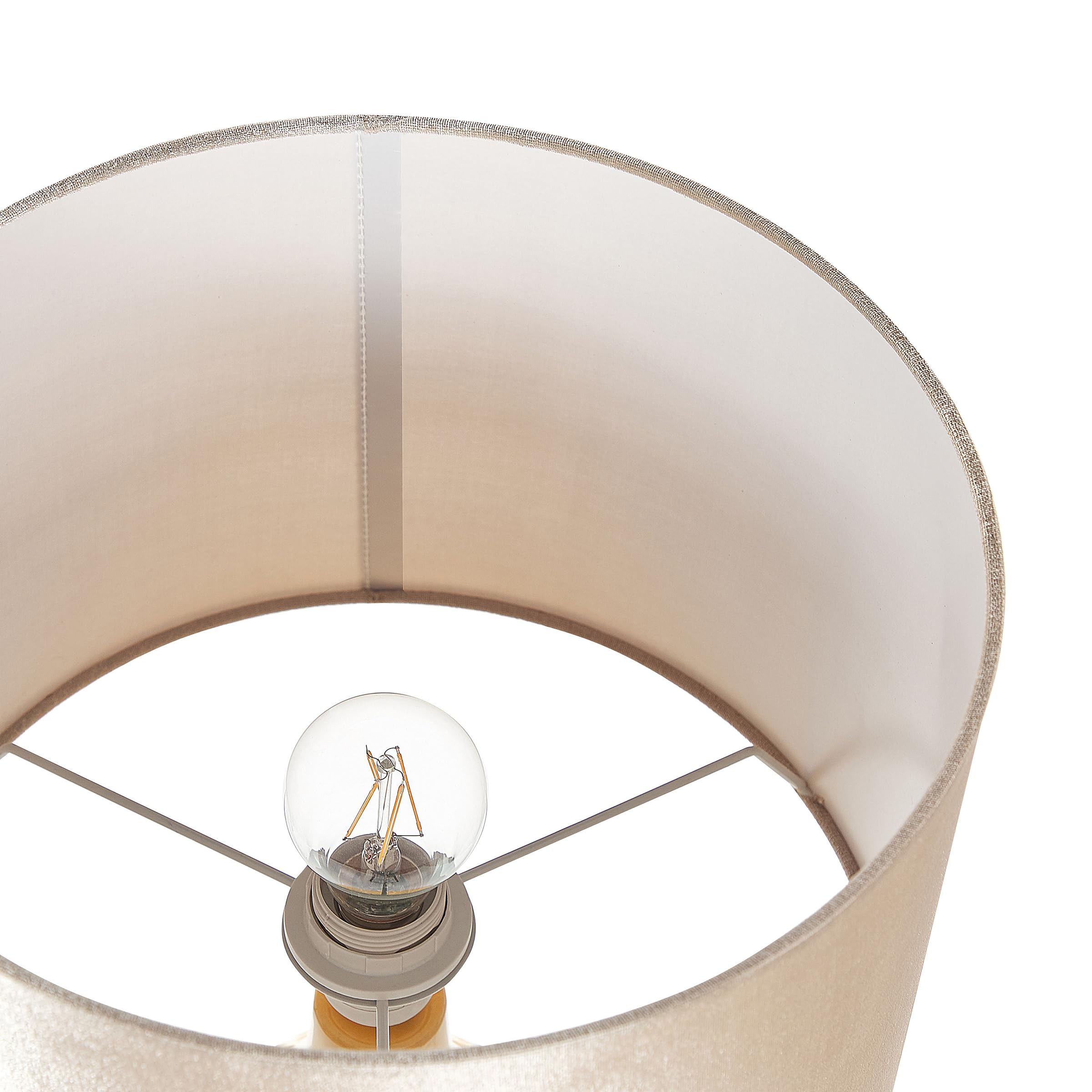 beliani-haddas-tischlampe-keramik-gelb-54-cm-mit-samtschirm image 6