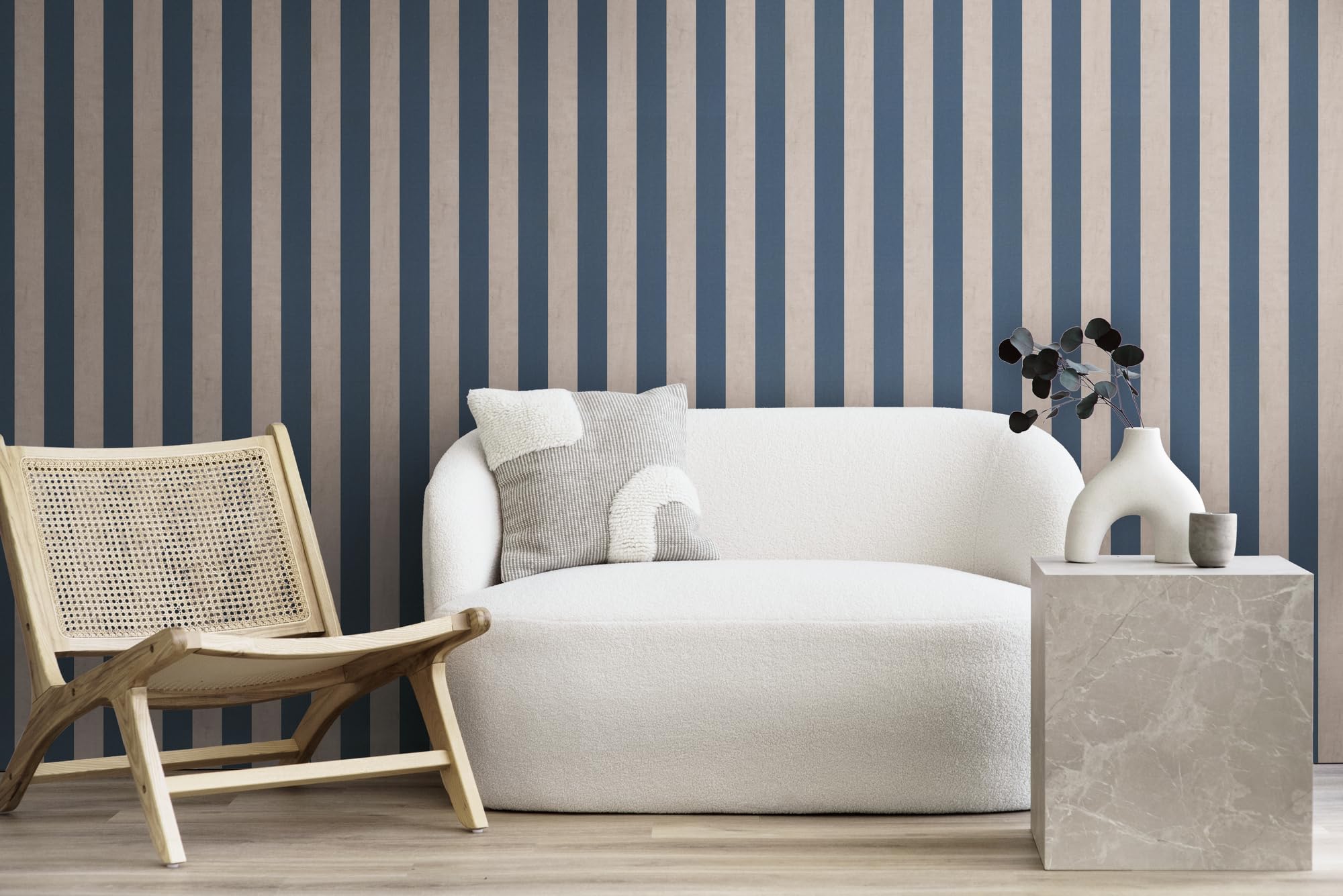 livingwalls-anna-d-andrea-782265-streifentapete-blau-beige image 2
