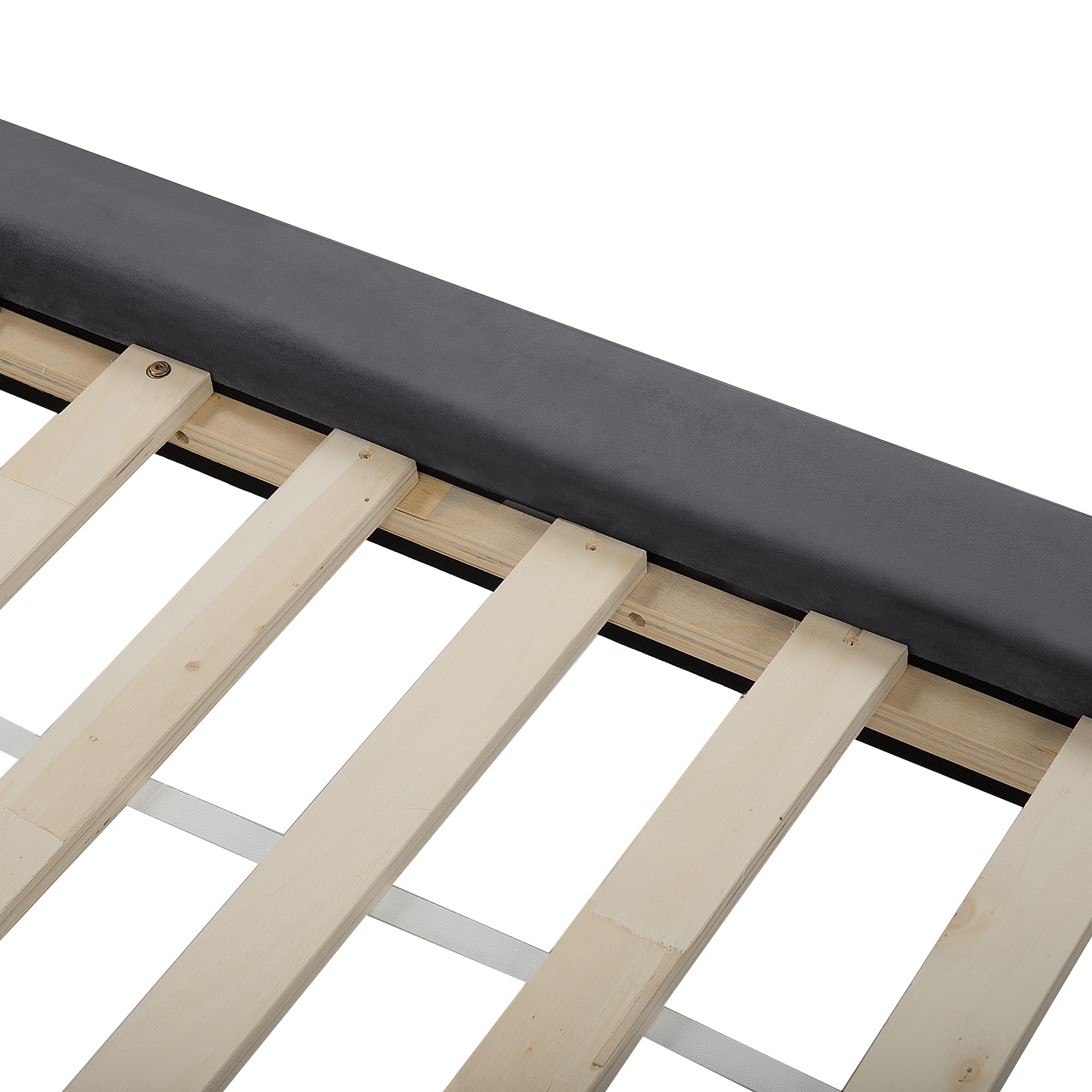 beliani-lannion-polsterbett-samt-180x200-cm-grau image 8