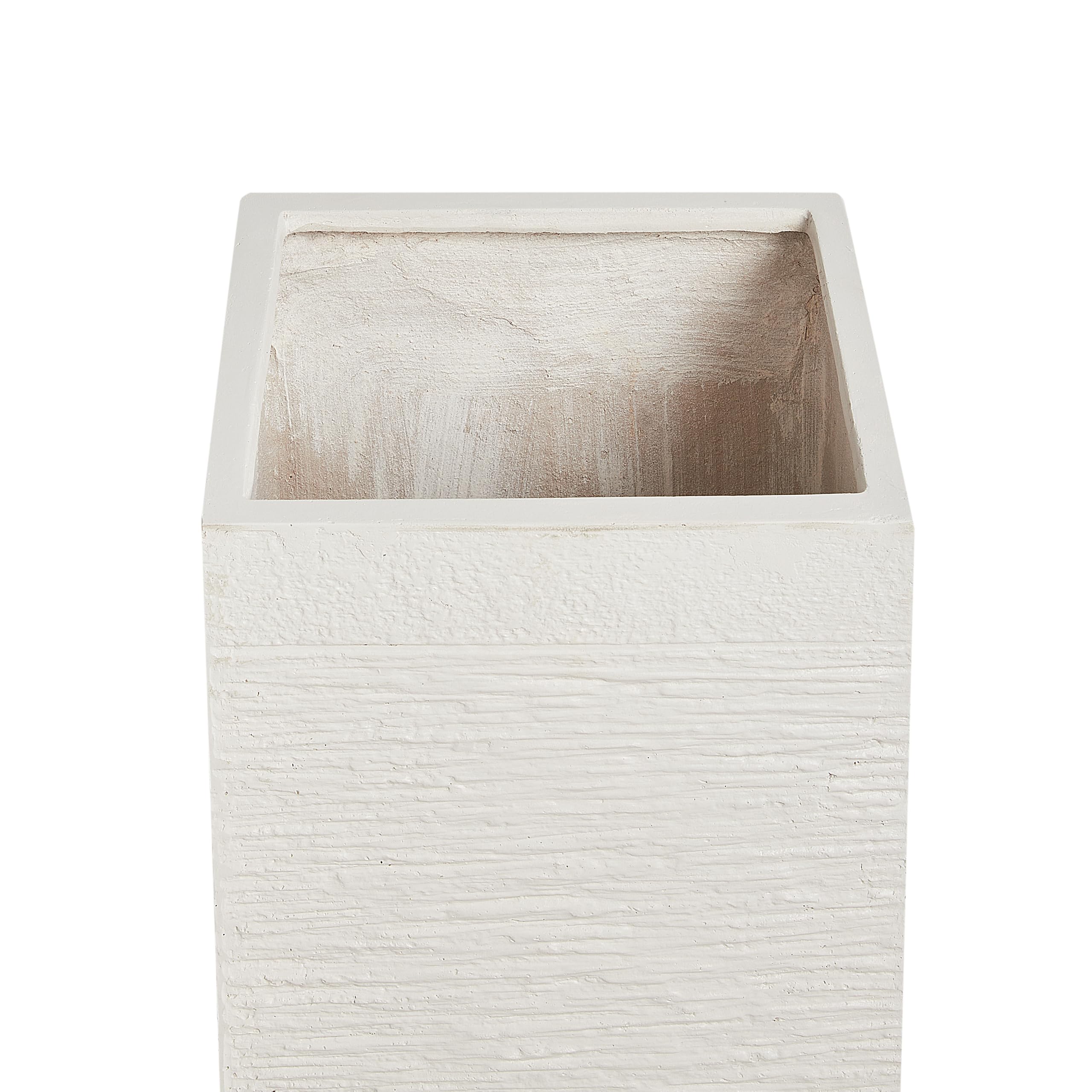 beliani-dion-blumentopf-hellbeige-eckig-26x60-cm-ablaufloch image 5