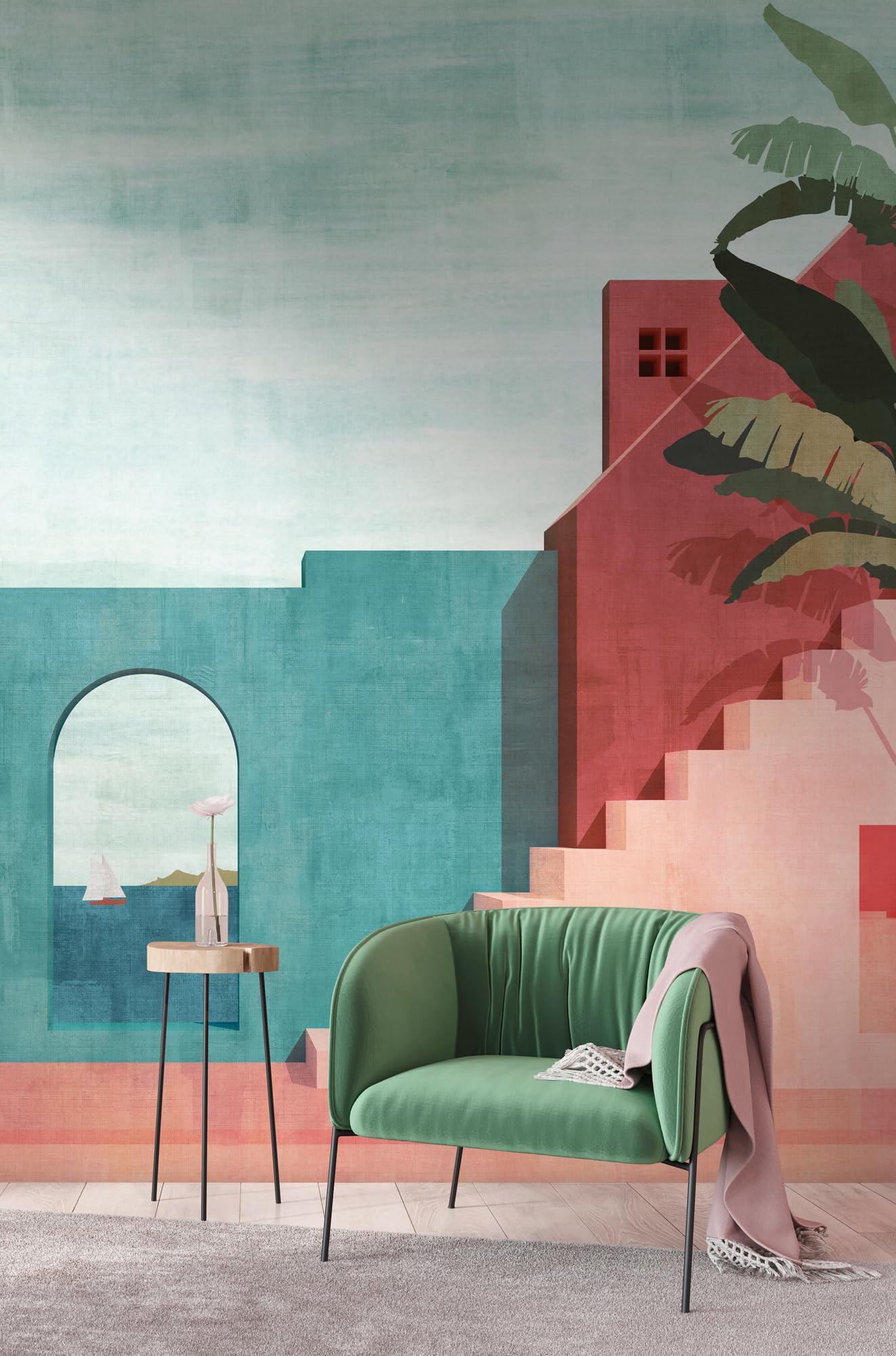 a-s-cr-ation-livingwalls-398891-fototapete-3d-blau-212x280 image 2