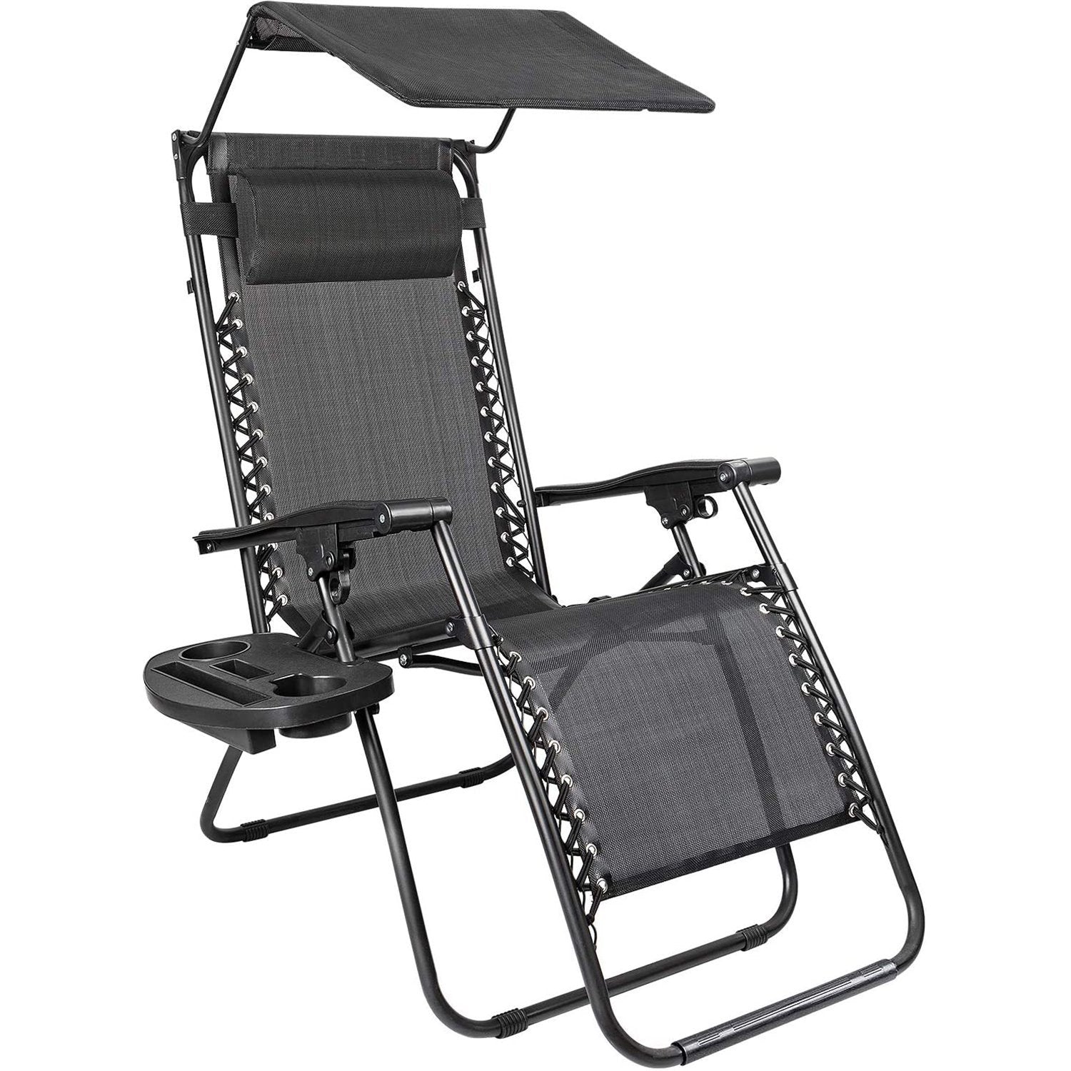 homall-patio-furniture-zero-gravity-stuhl-schwarz-mit-dach image 5