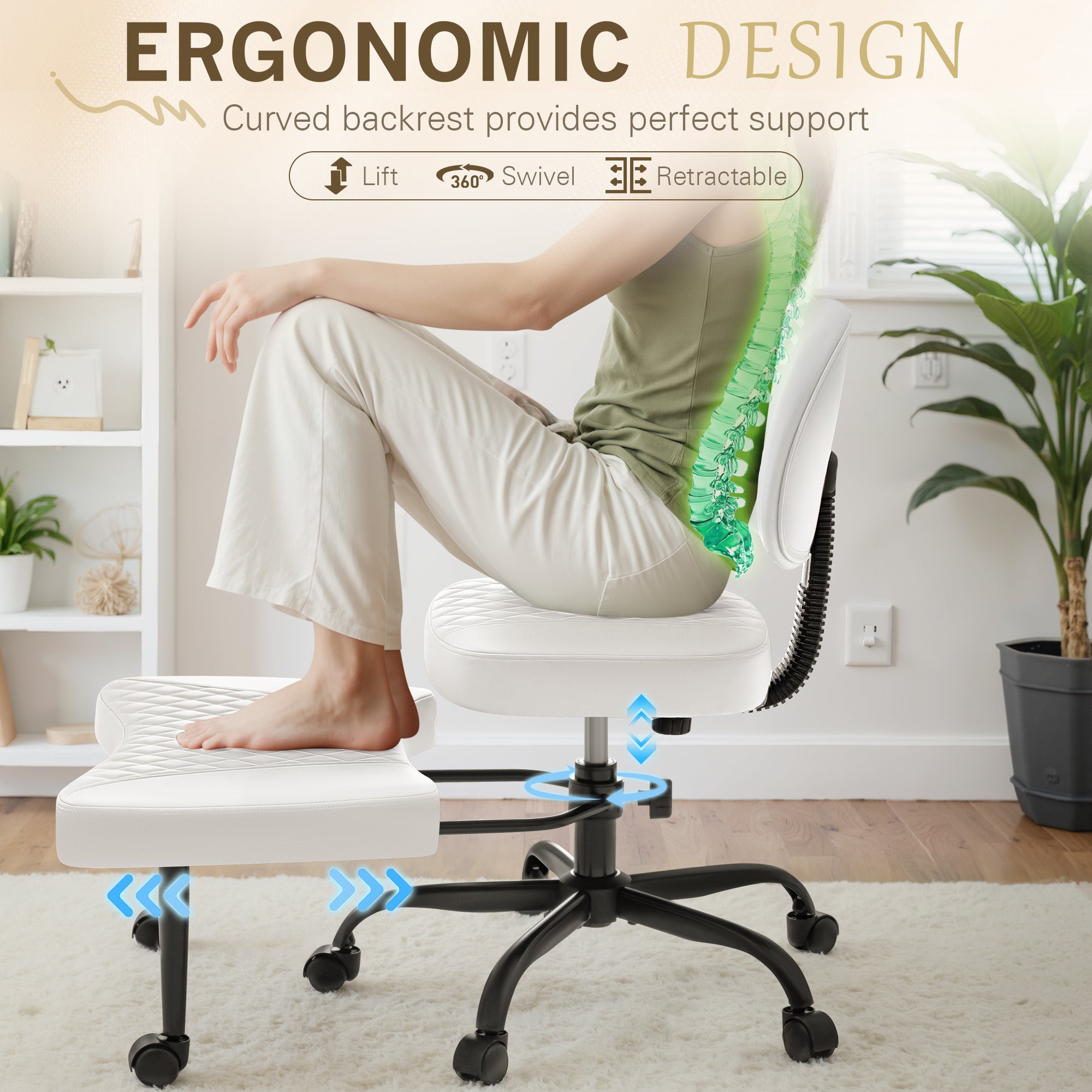 homall-office-mesh-chair-b-rostuhl-schwarz-pu-mit-lendenst-tze image 7