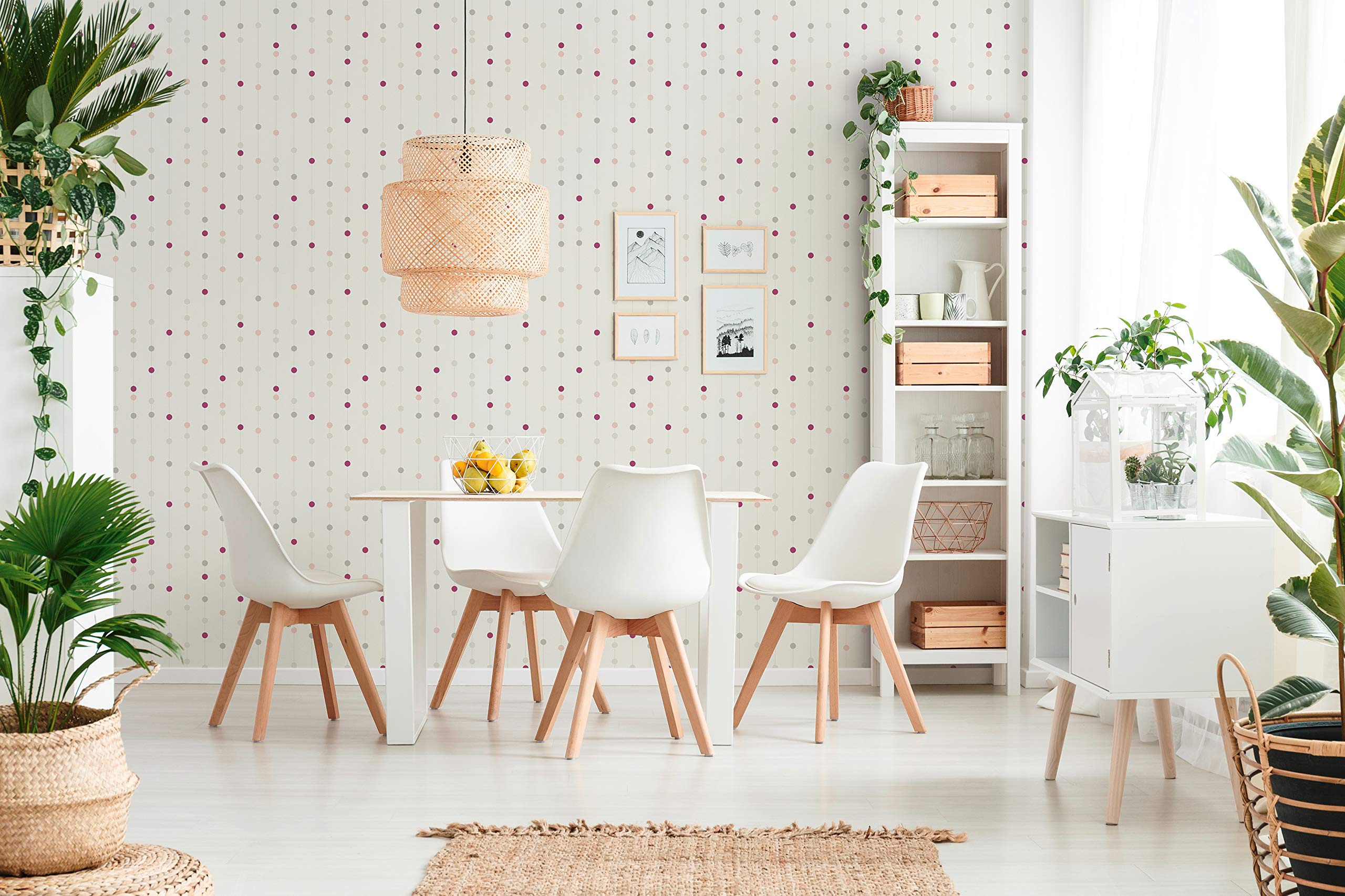 a-s-cr-ation-life-3-208514-vliestapete-creme-rosa-punkte image 5