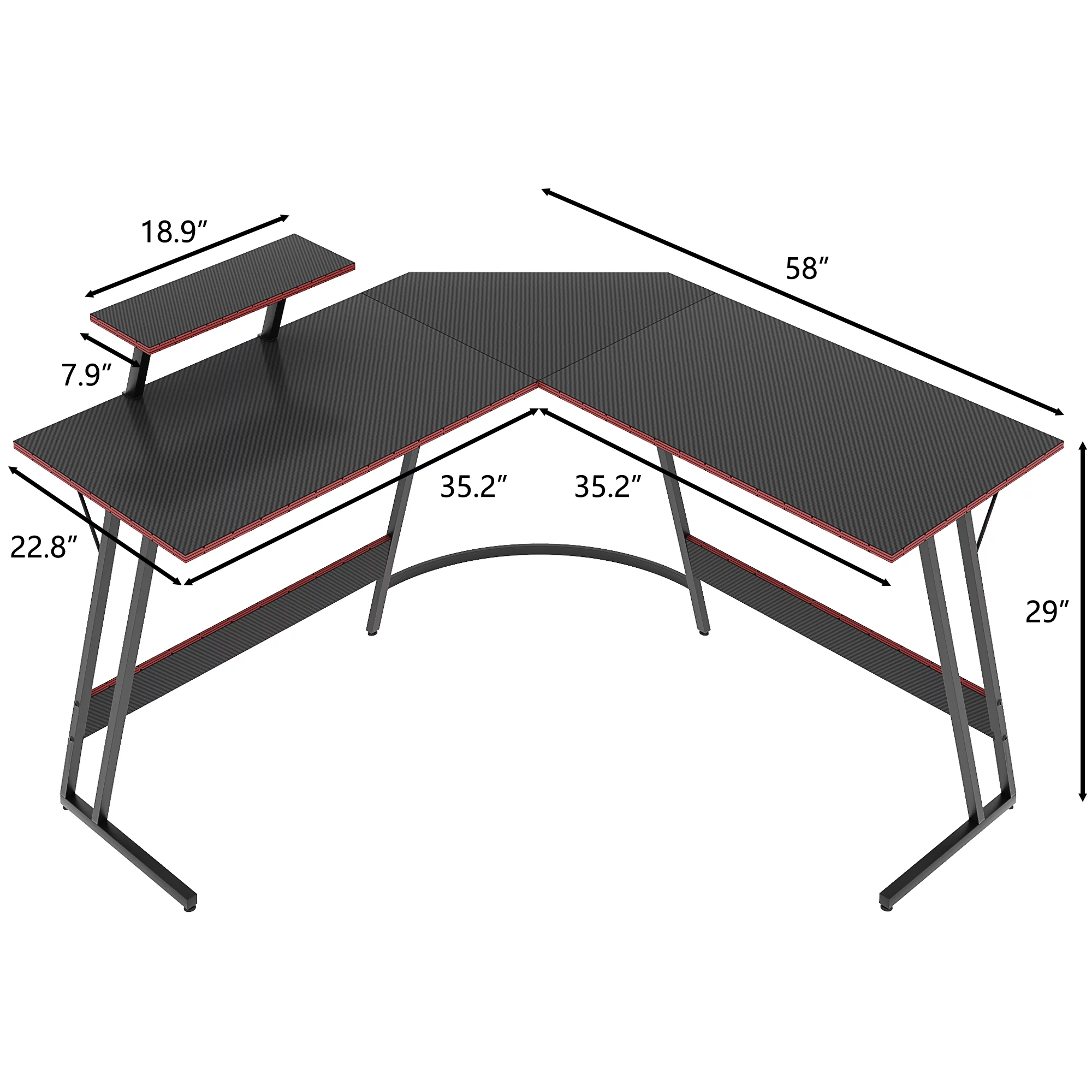 homall-gaming-desk-eckschreibtisch-l-form-pink-mit-monitorst-nder image 6