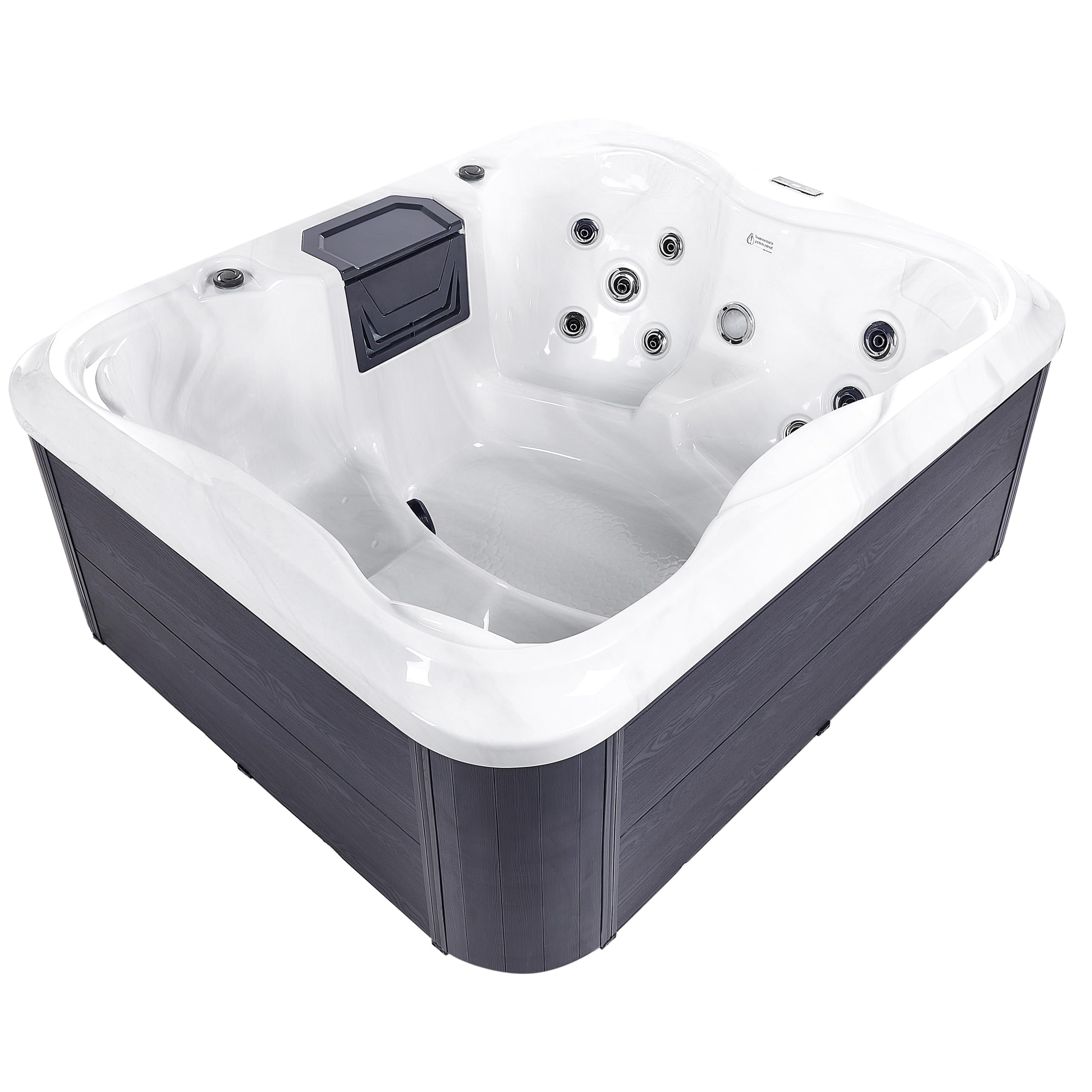 beliani-arcelia-whirlpool-outdoor-wei-4-personen-mit-led image 5