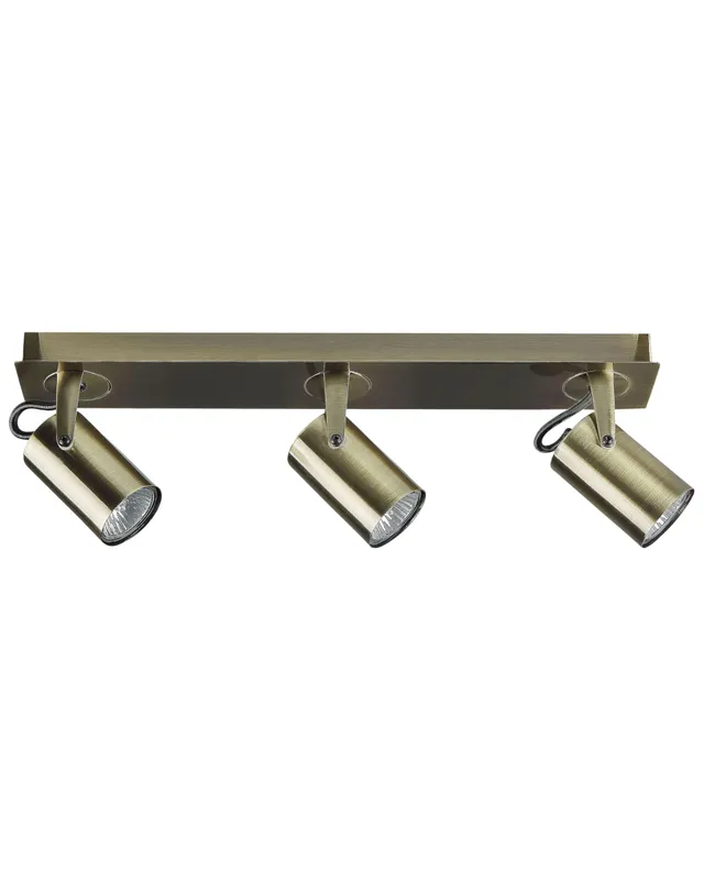 beliani-klip-deckenspot-3-flammig-messing-metall-schwenkbar image 1