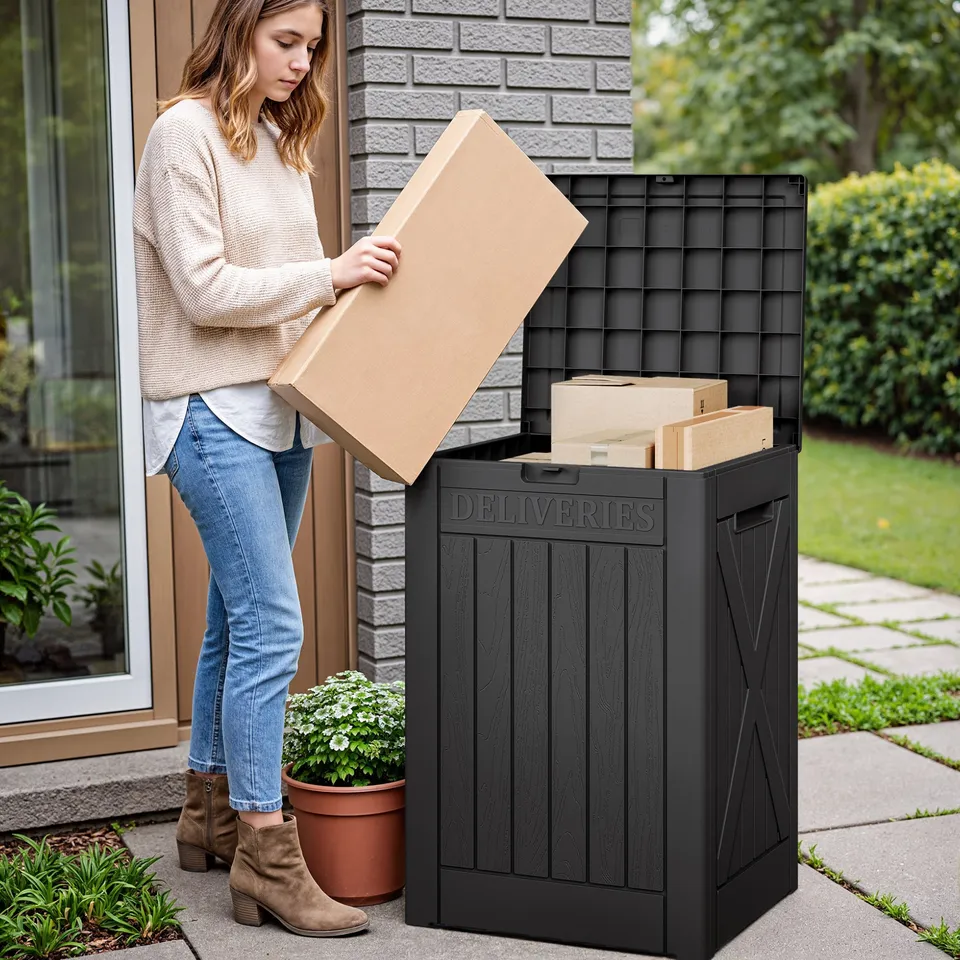 homall-patio-paketbox-53-gallonen-aufbewahrungsbox-schwarz image 1