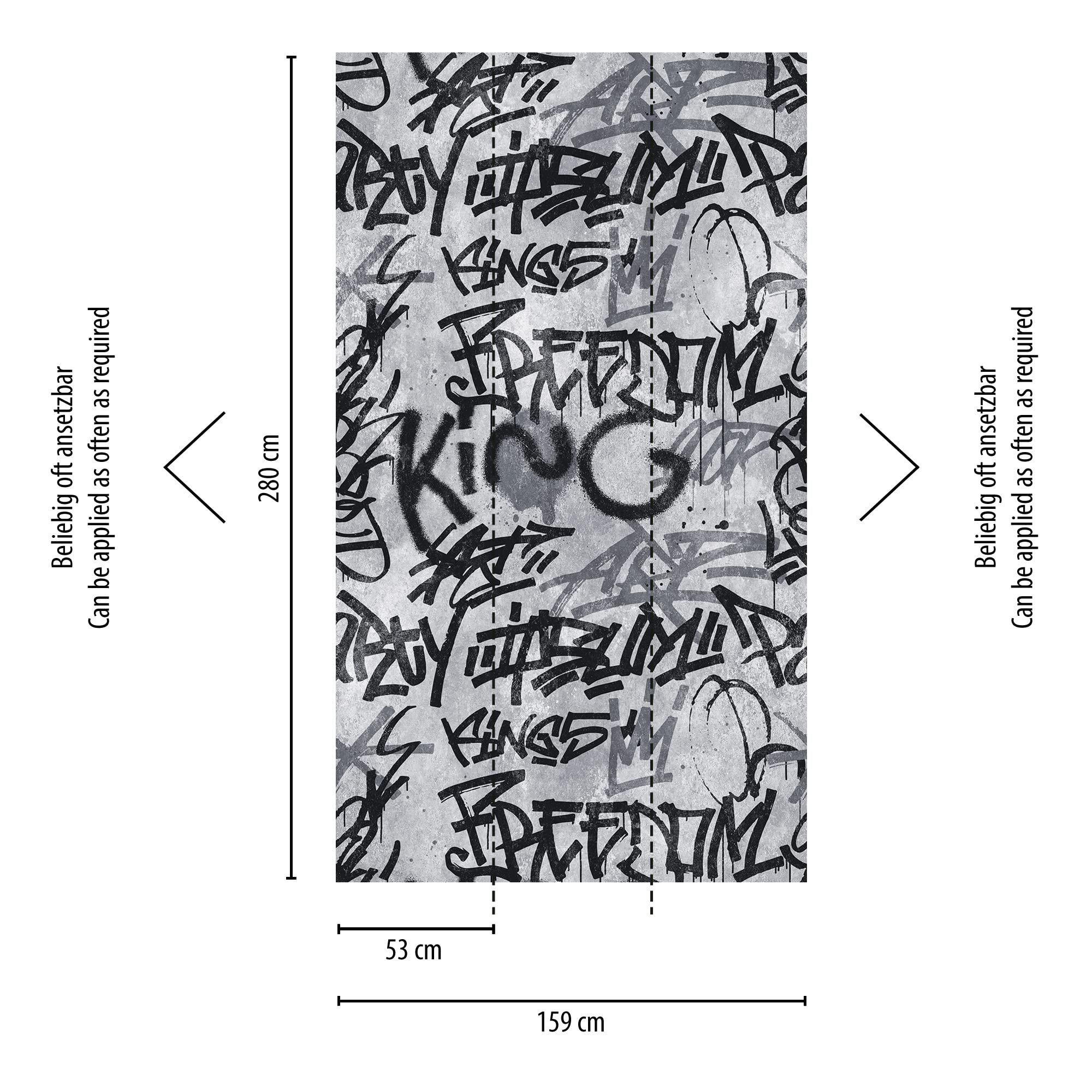 a-s-cr-ation-the-wall-382511-fototapete-graffiti-grau-1-59x2-8m image 4