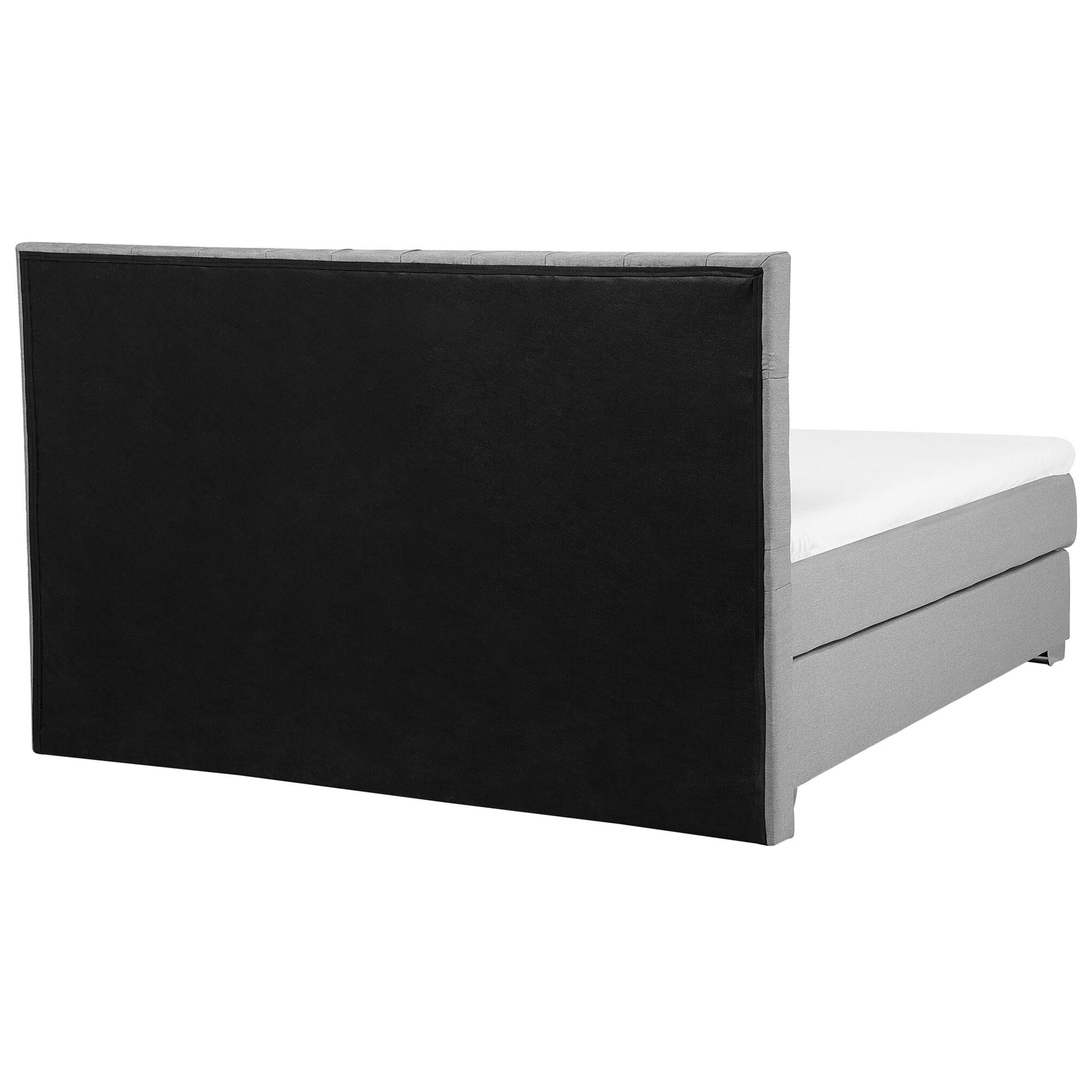 beliani-duchess-boxspringbett-180x200-hellgrau image 6