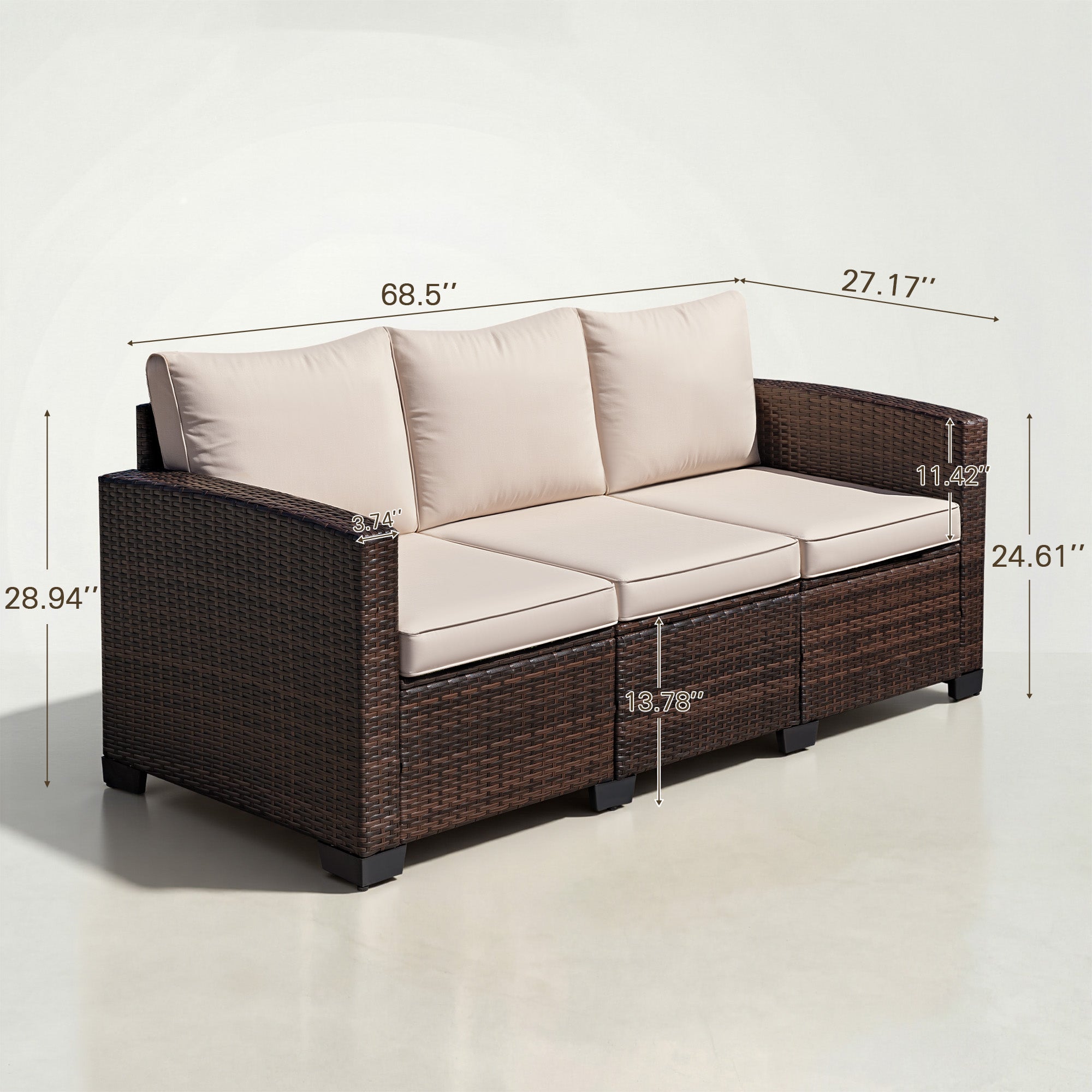 homall-patio-furniture-gartensofa-3-sitzer-rattan-braun image 3