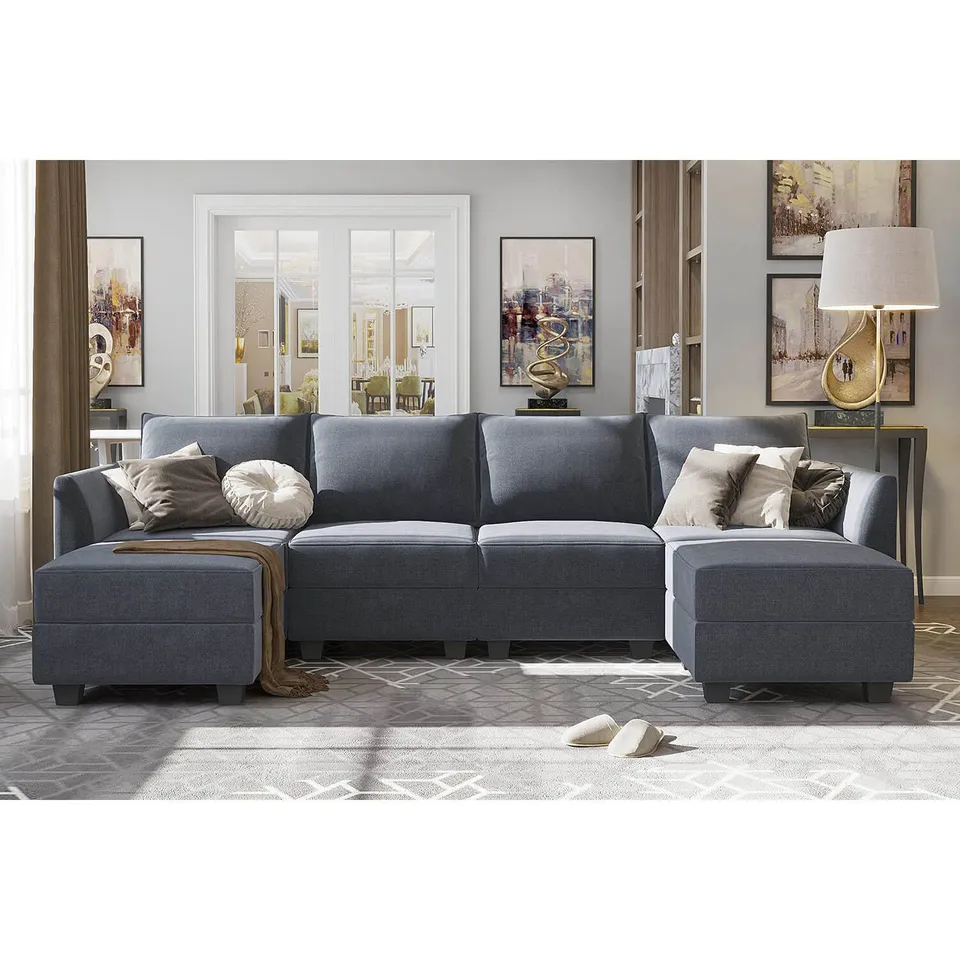 homall-sofa-ecksofa-l-form-mit-ottomane-und-stauraum image 1