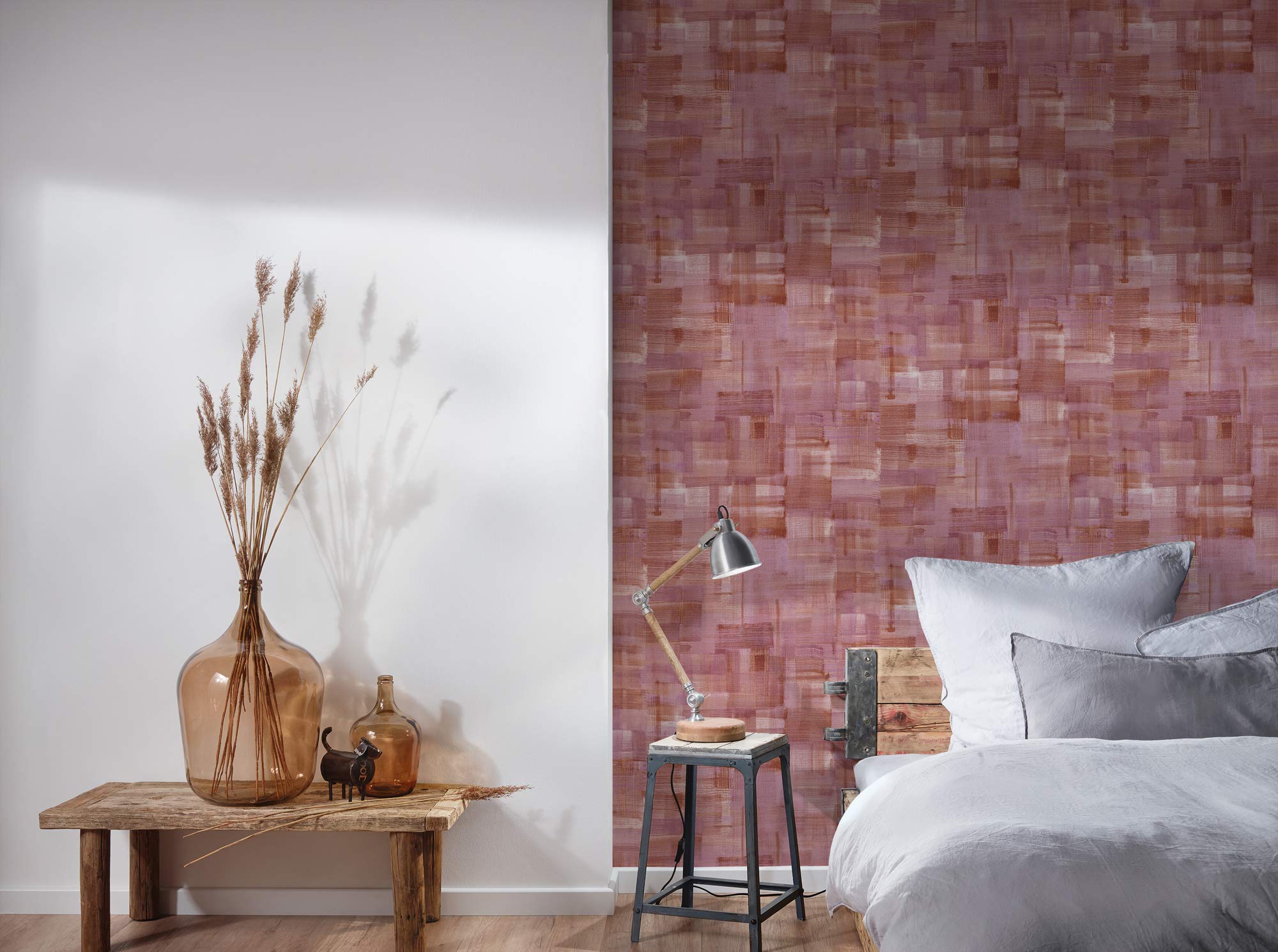 a-s-cr-ation-geo-nordic-37532-3-mustertapete-rot-lila-geometrisch image 5
