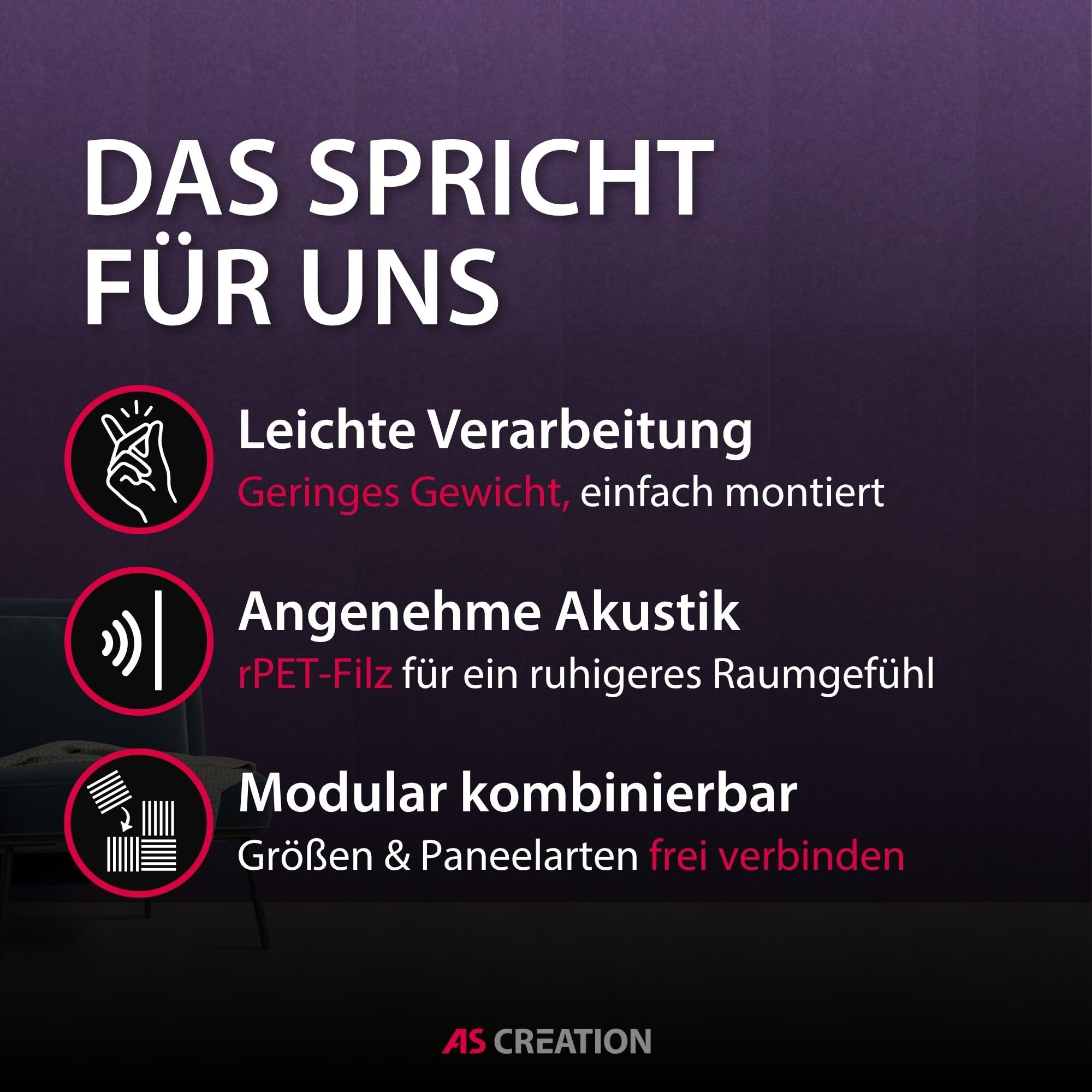 a-s-cr-ation-modular-wall-akustikpaneel-filz-plum-purple-52x104-cm image 3